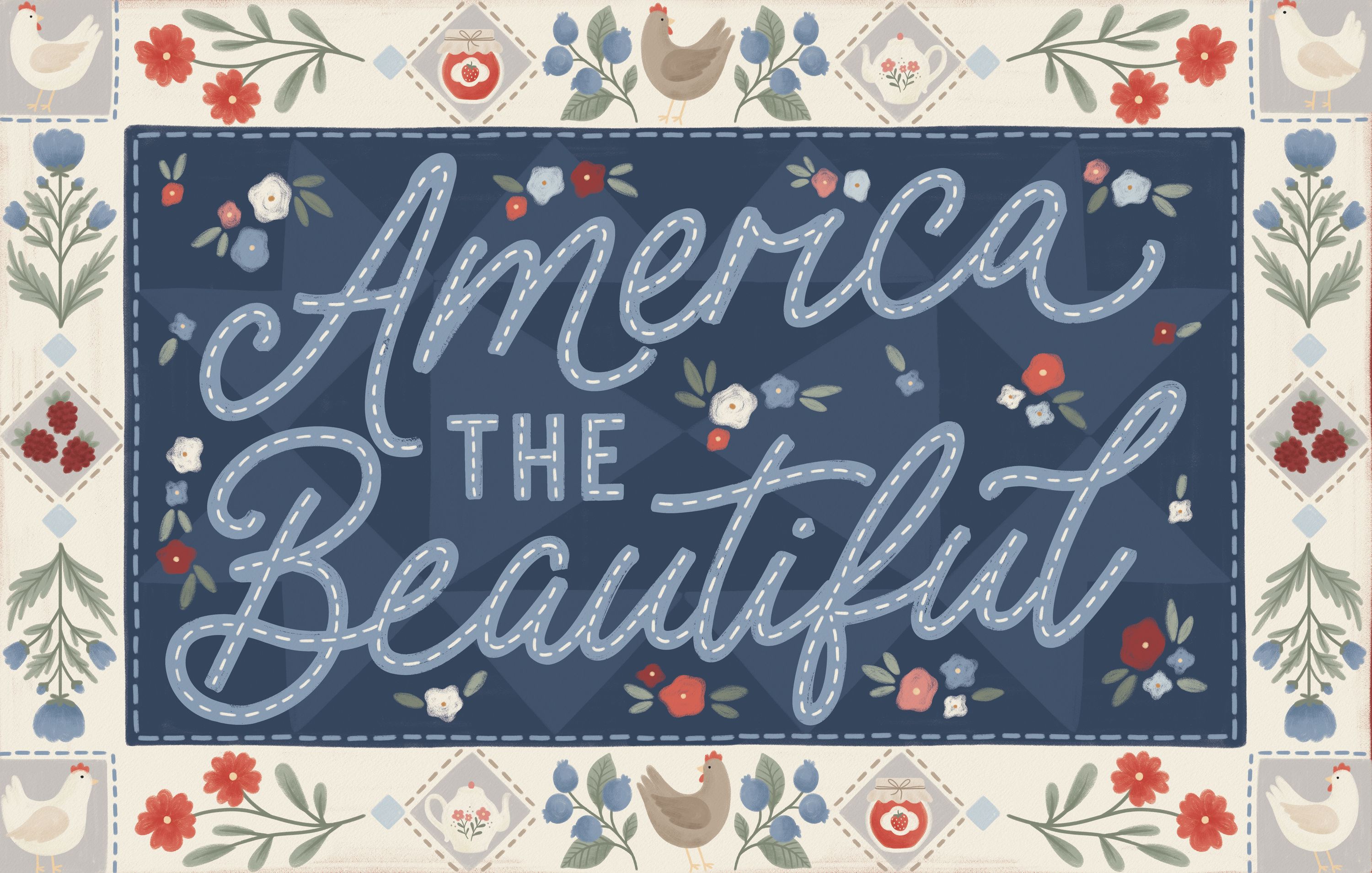 Homespun Americana I