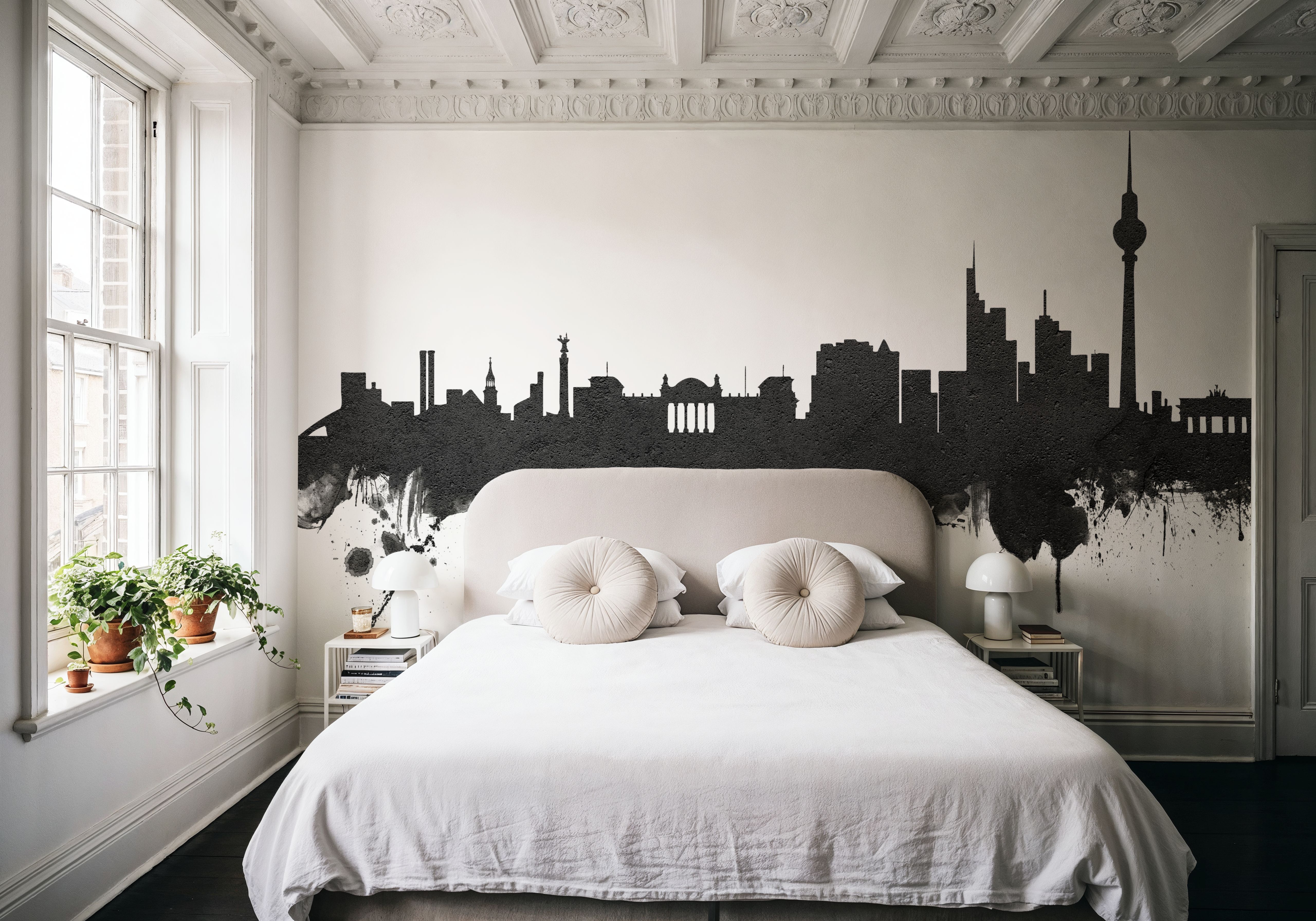 Berlin Skyline Black & White