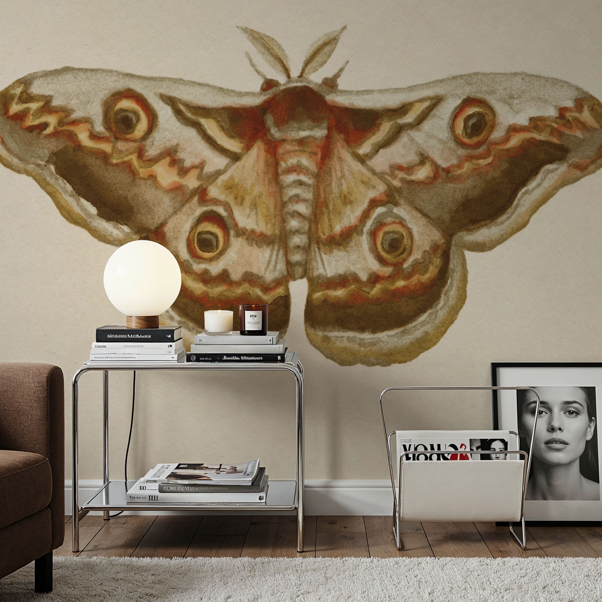 Spooky Halloween Moth II