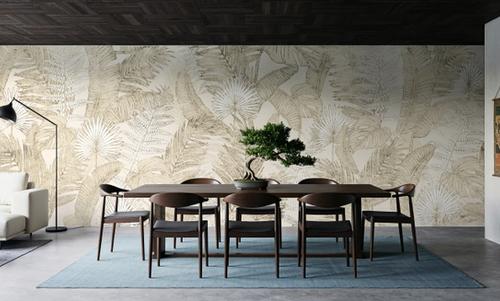 Ferns Beige