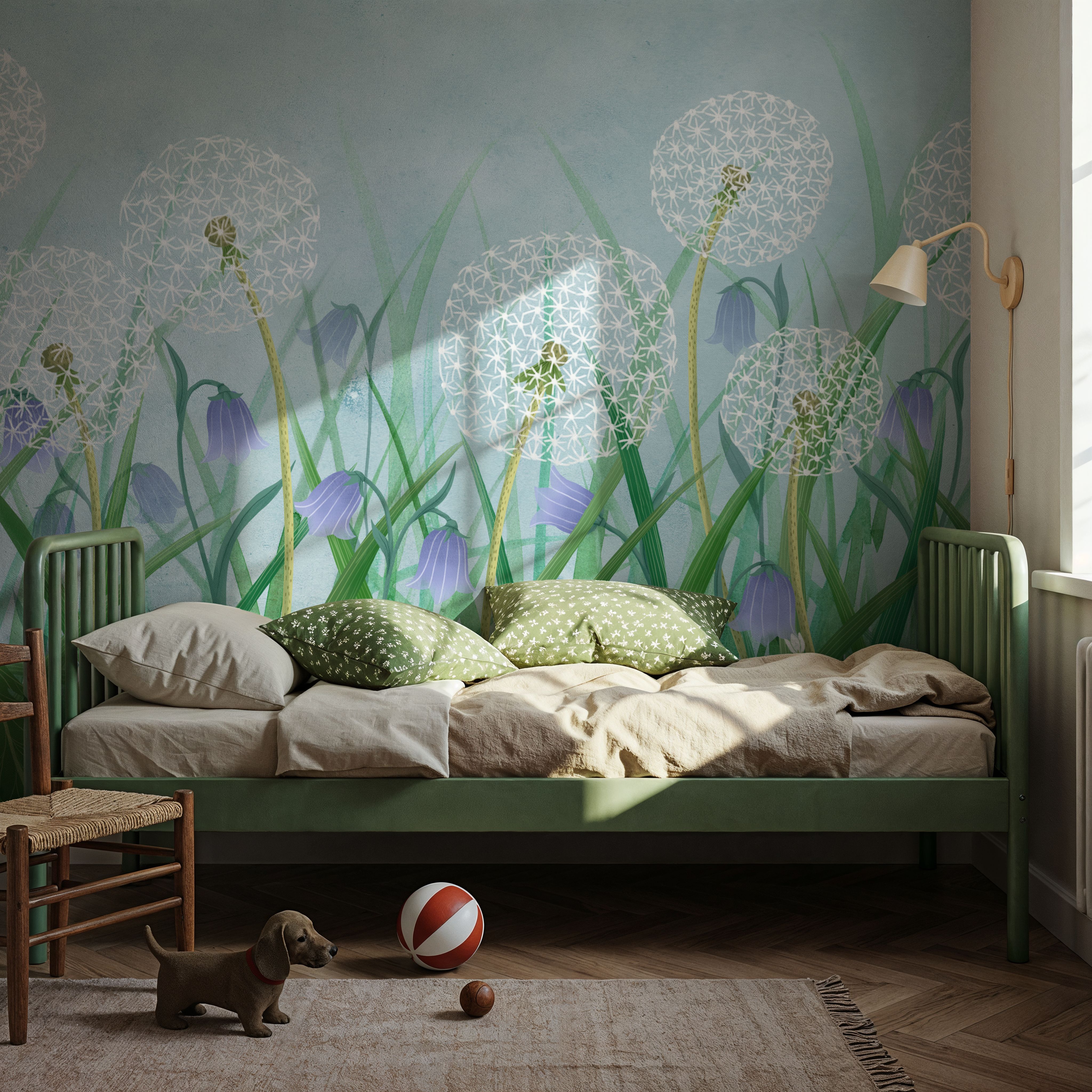 Dandelion Meadow, Blue