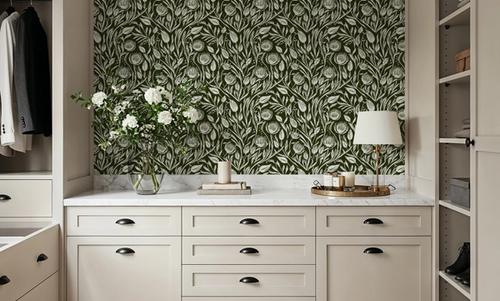 Red Clovers, Forest Green