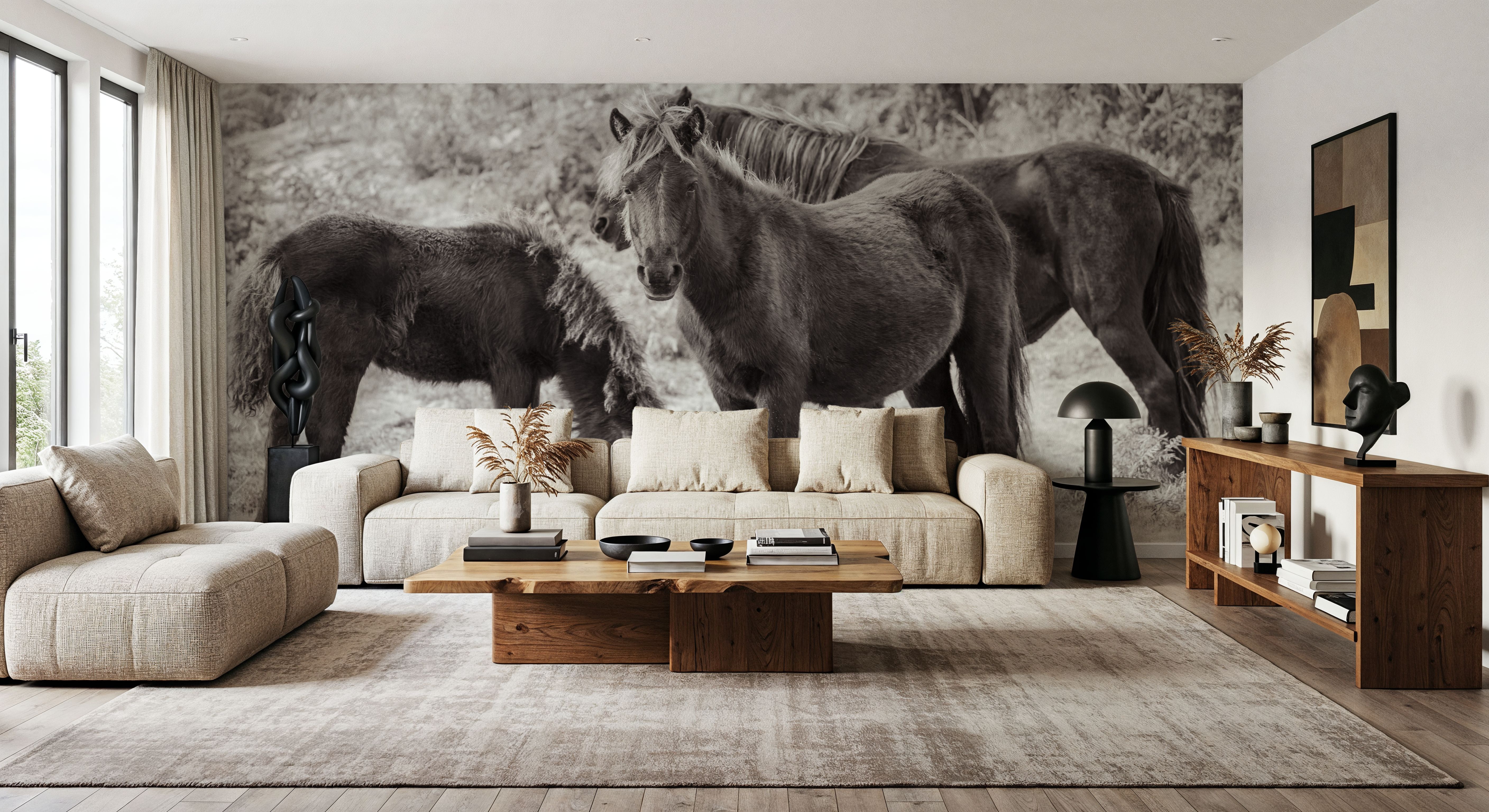 Dartmoor Ponies II, Tapeten