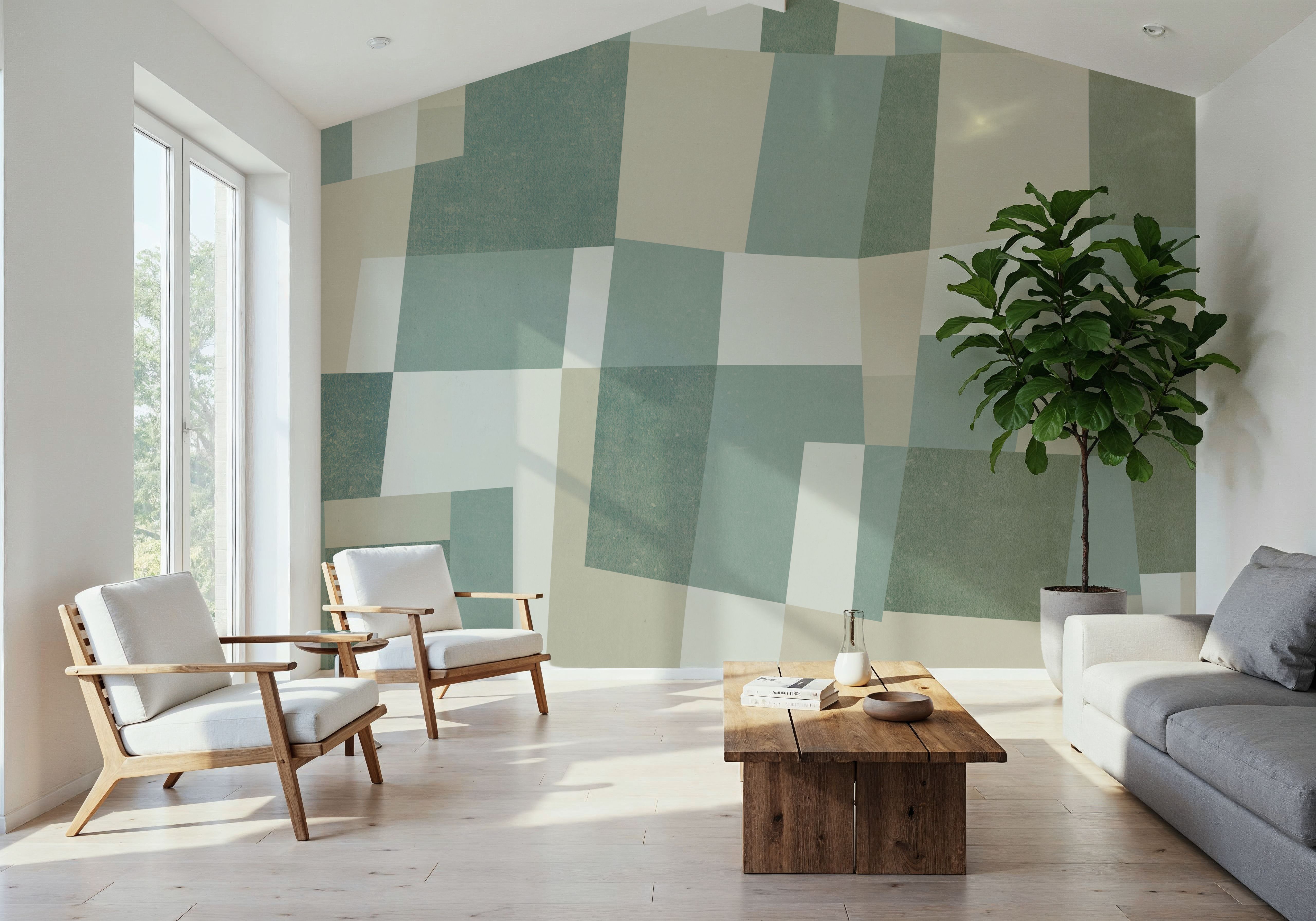 Abstract Fields, Green, Wallpaper