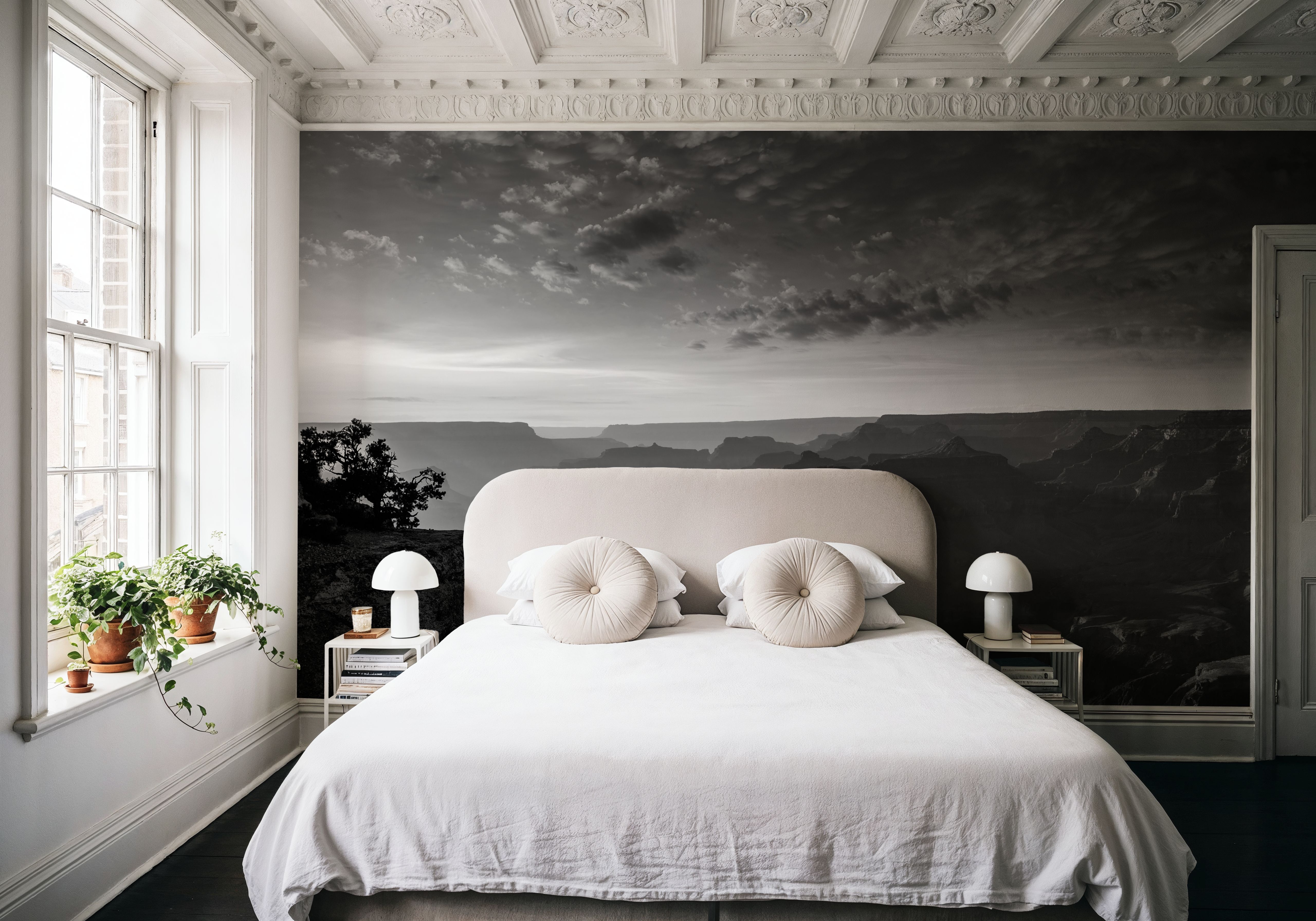 Grand Canyon Sunset BW, Tapeten