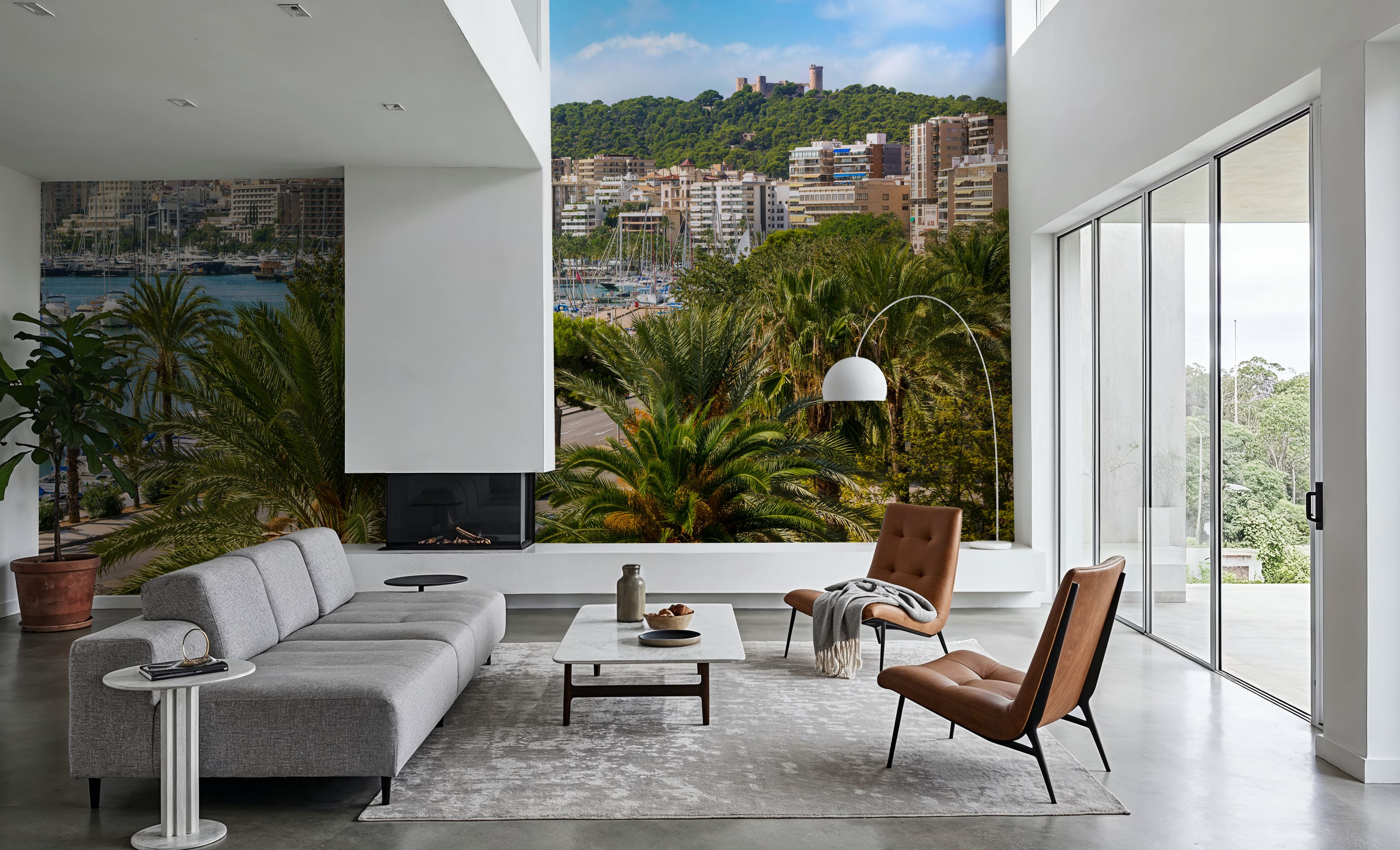 Palma de Majorca Harbor, Papel de parede