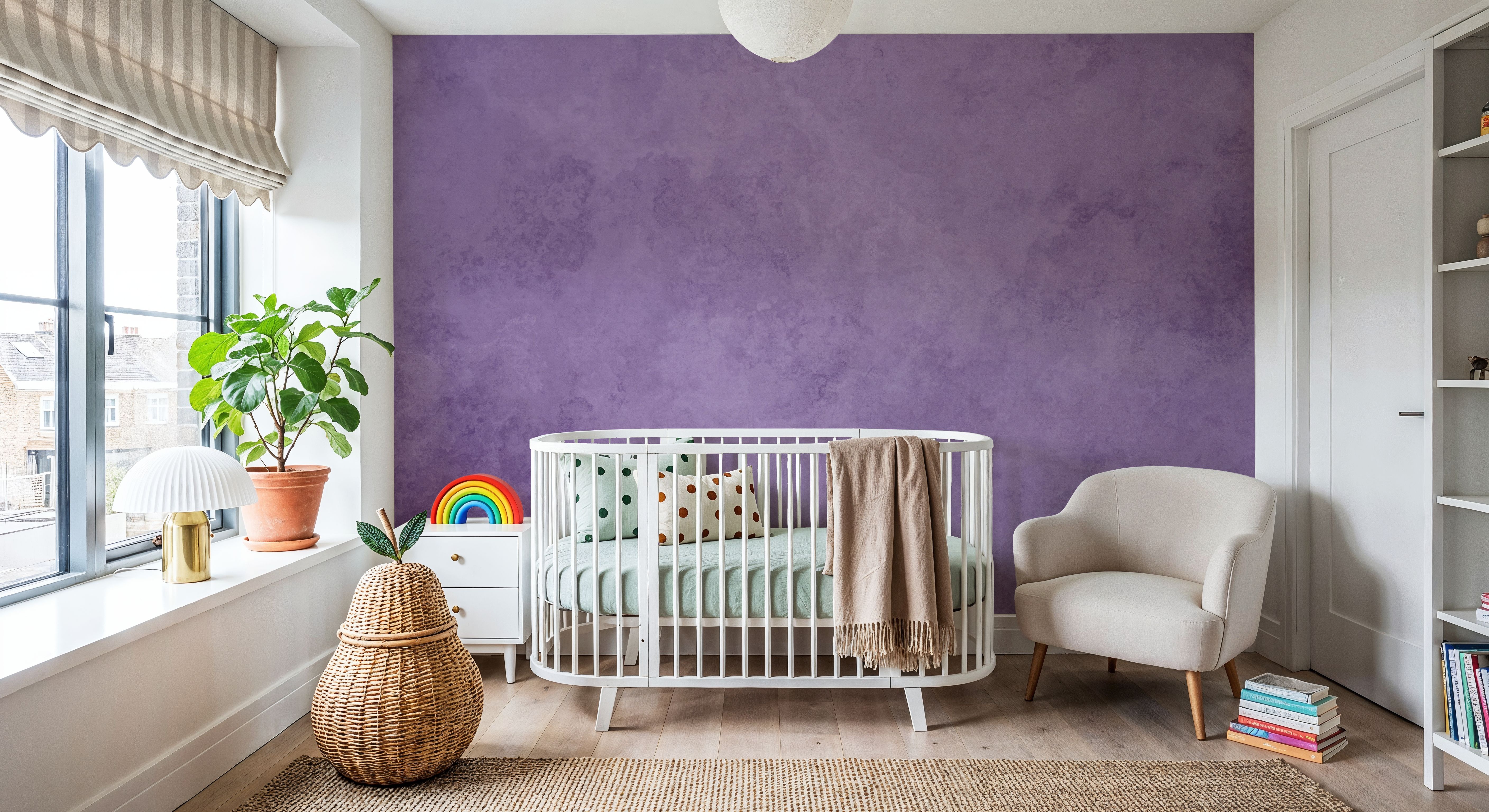 Subtle Plaster Wall, Aura Indigo