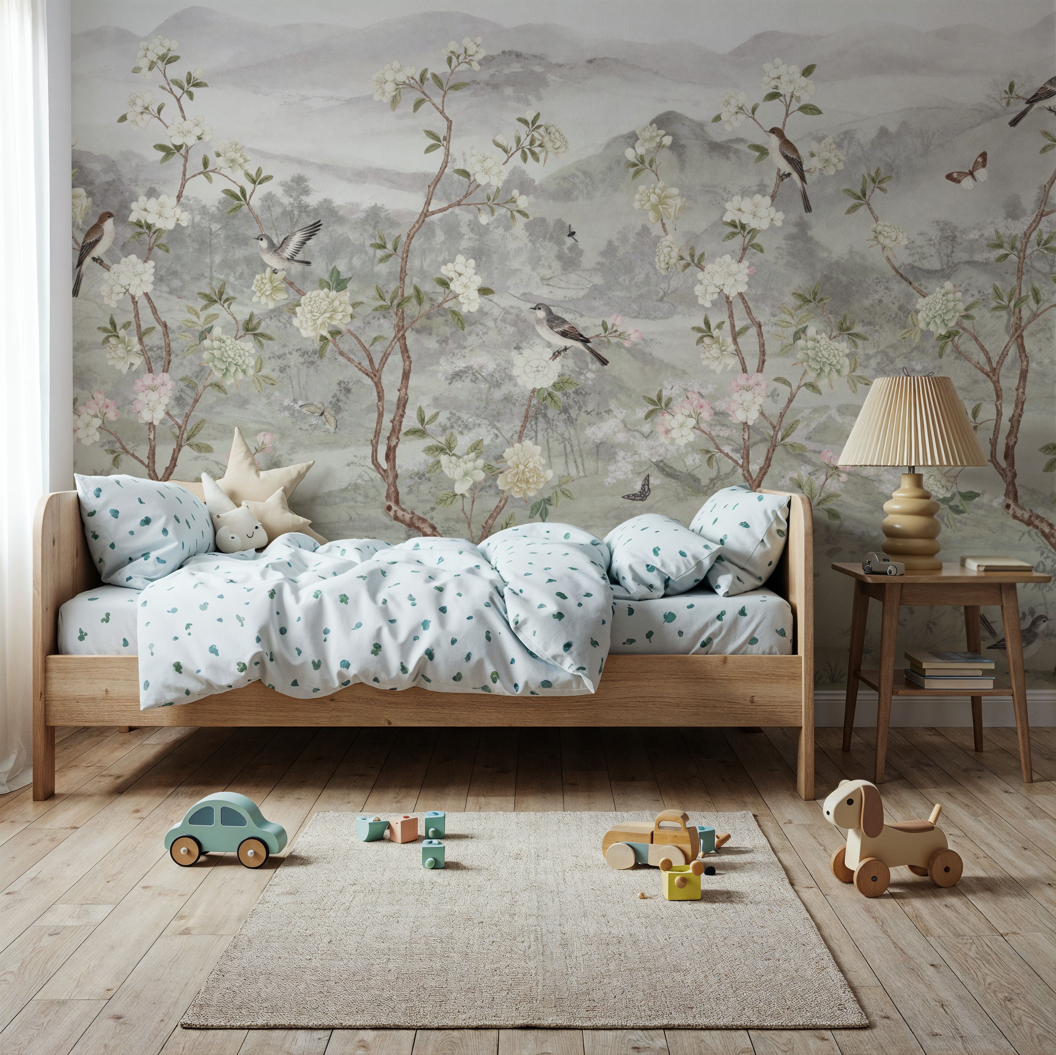 Peony Tree Landscape, Mist