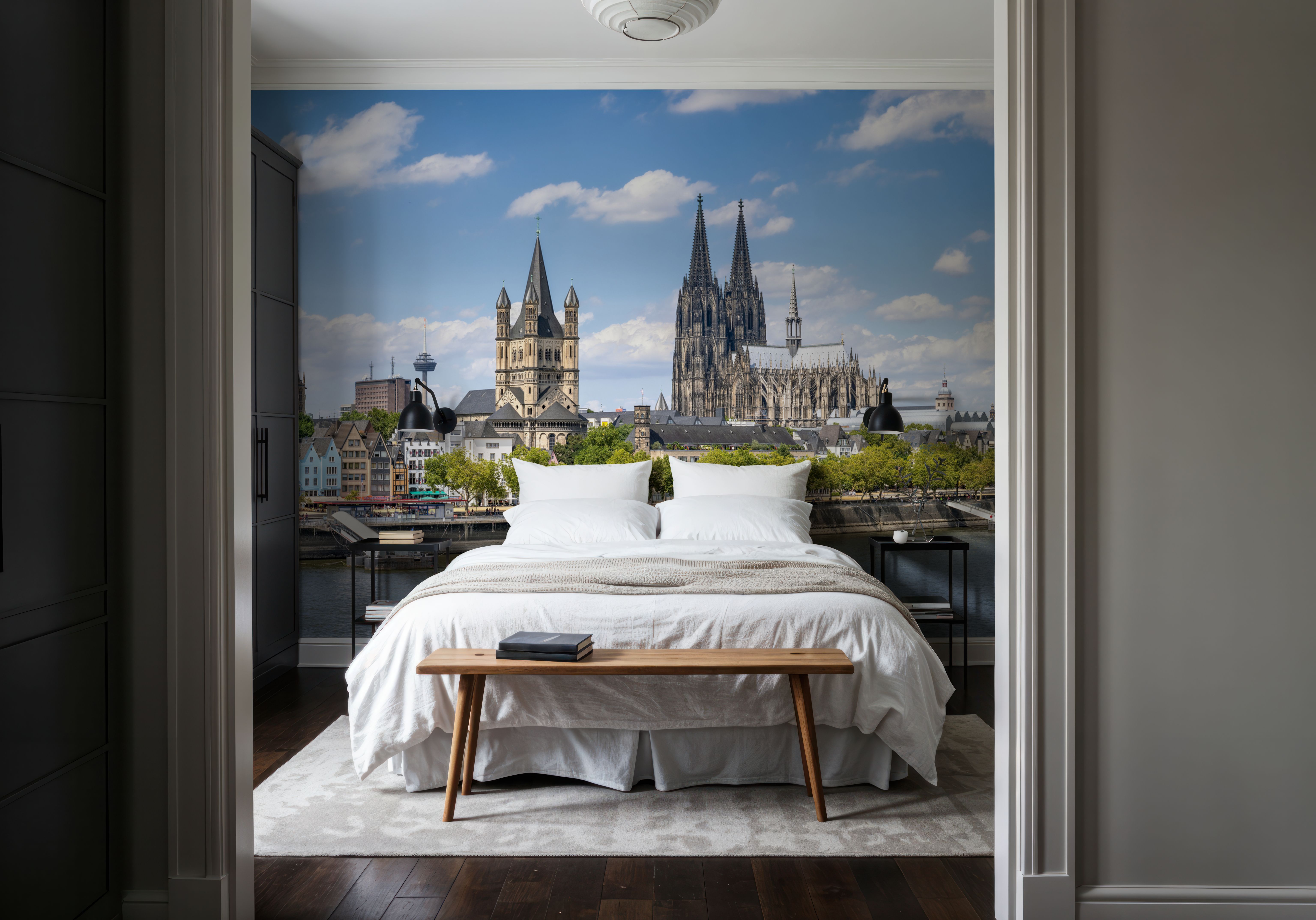 Cologne Cathedral and Great St. Martin Church