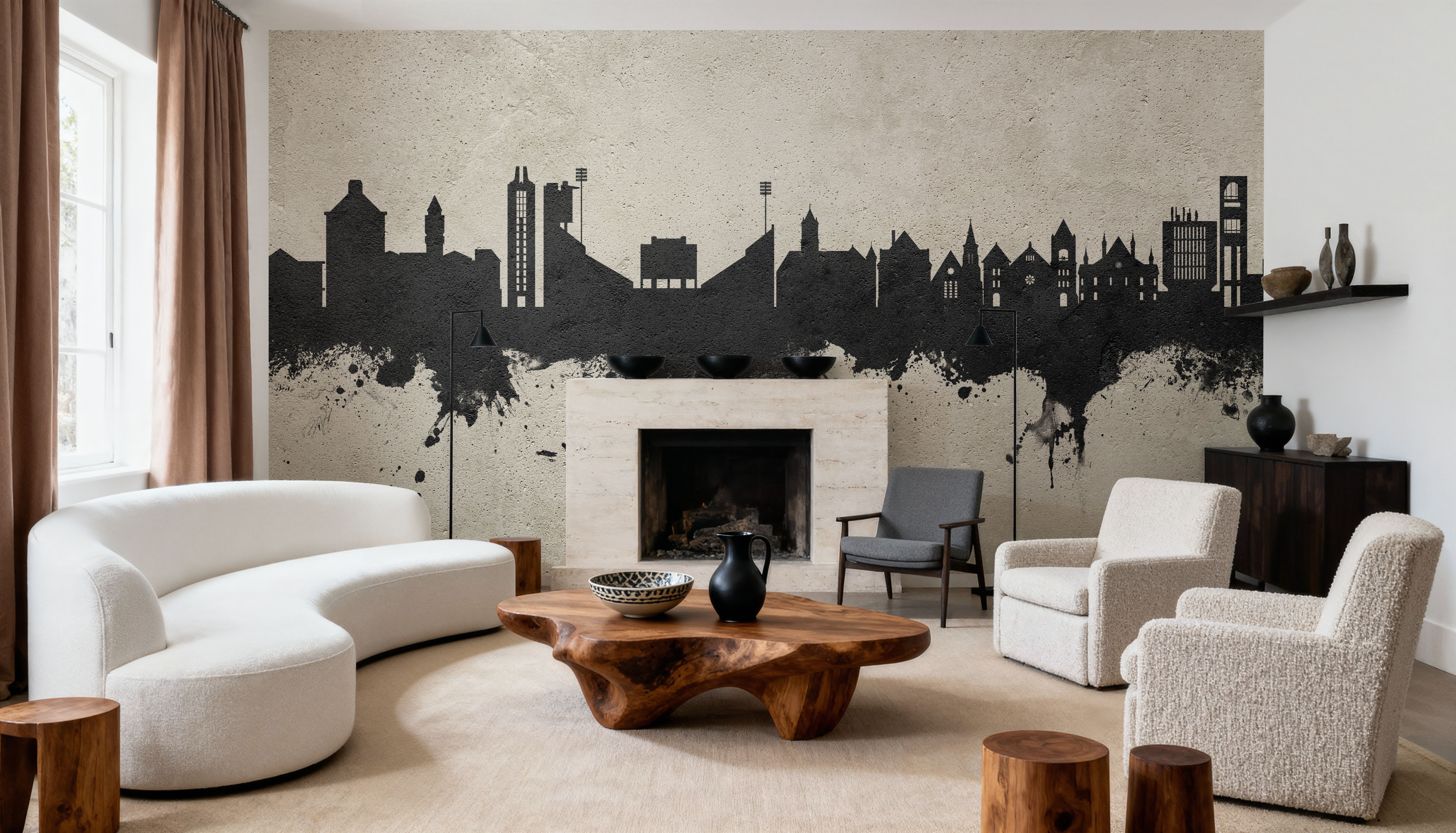 Lawrence Kansas Skyline Concrete