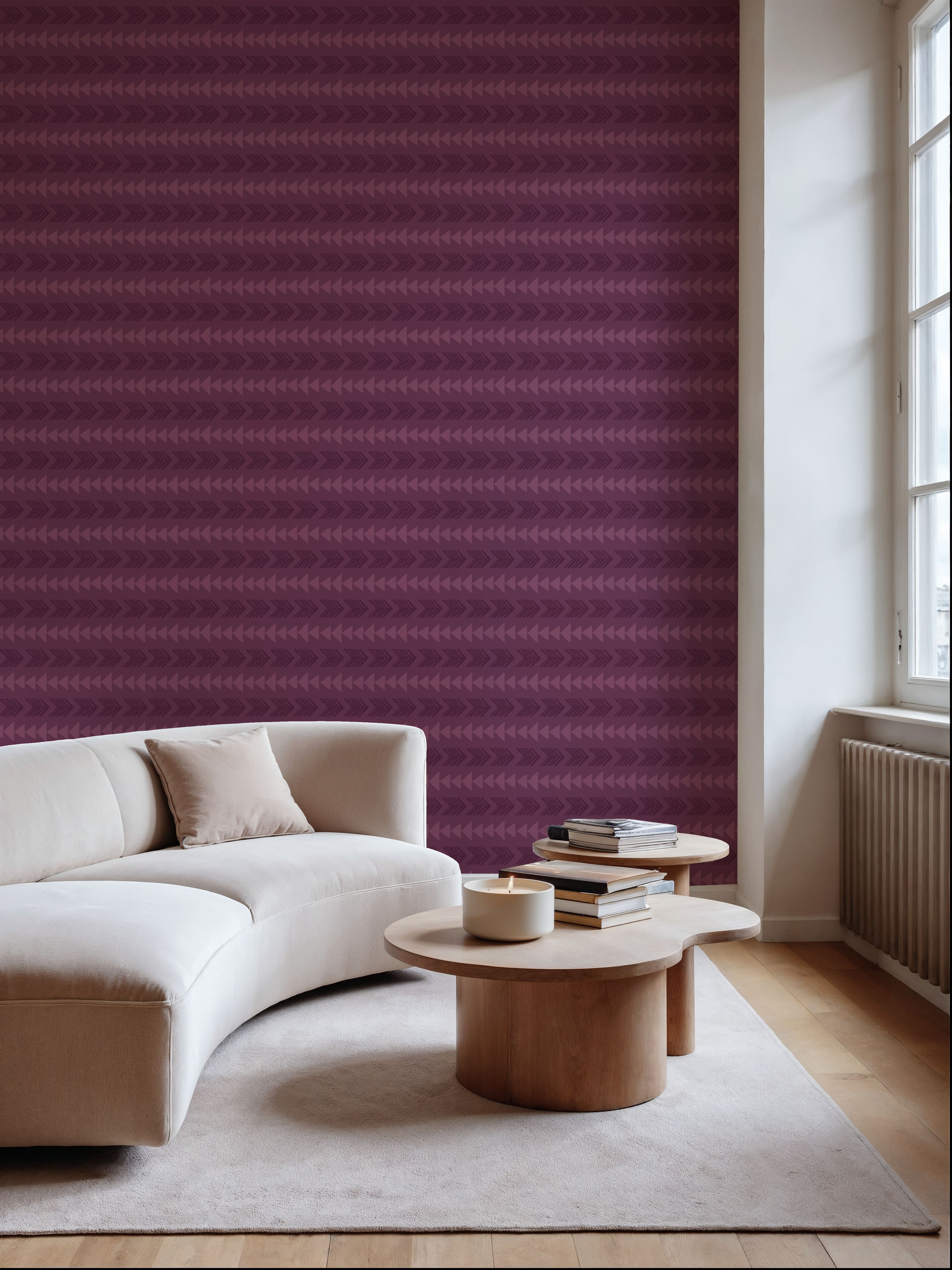 Boho Arrows Purple