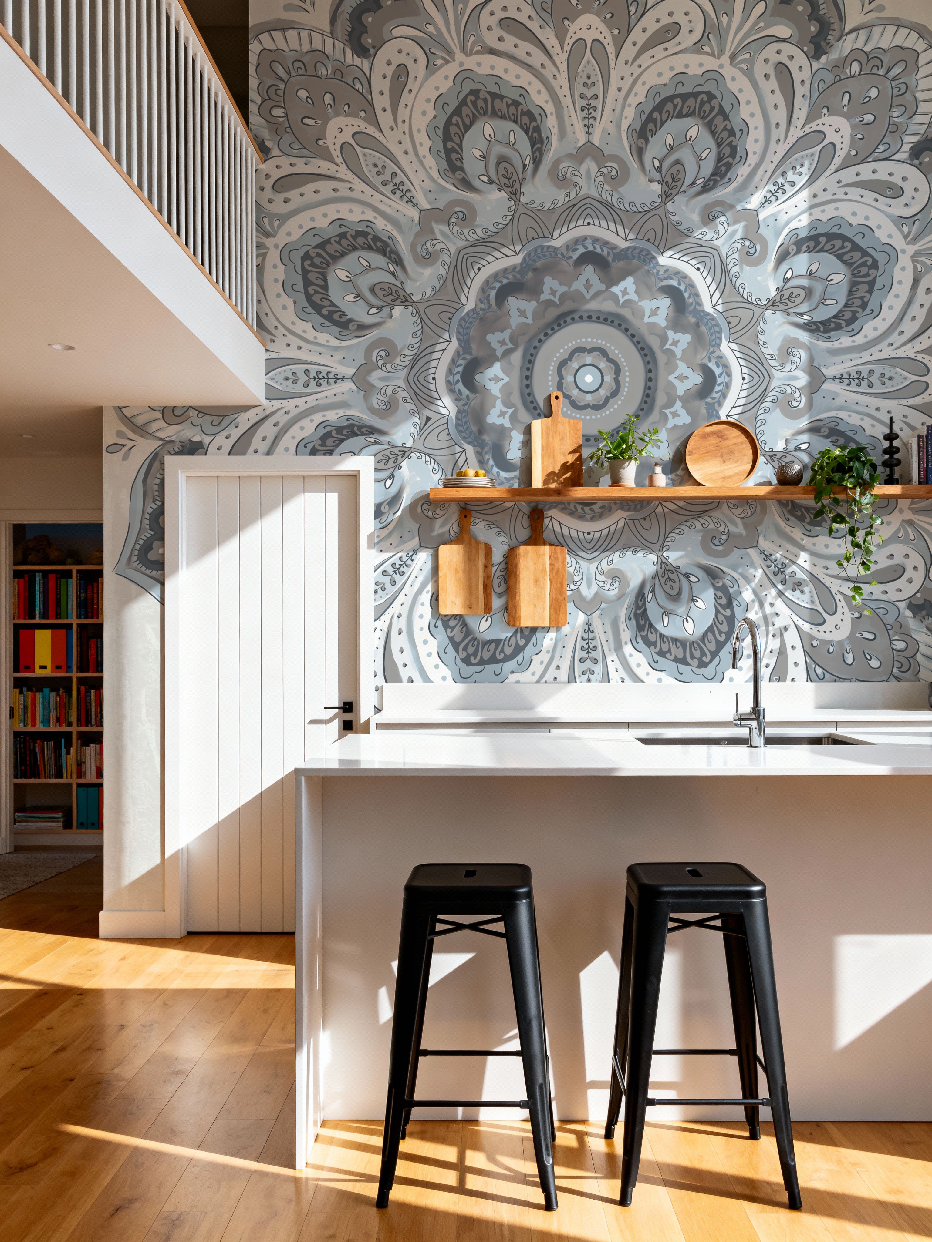 Goa Mandala II Dusty Blue