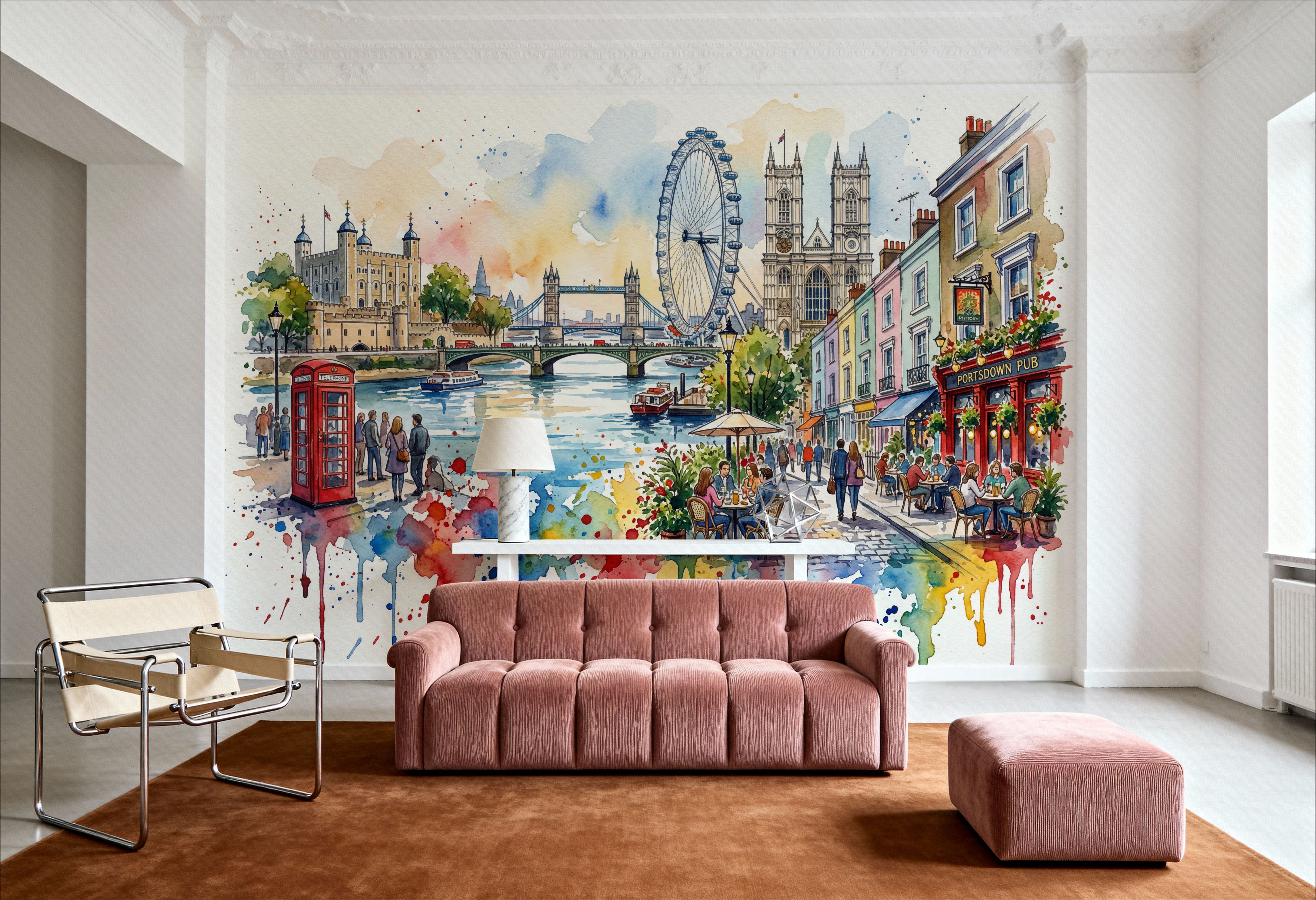 London - Watercolor City Series