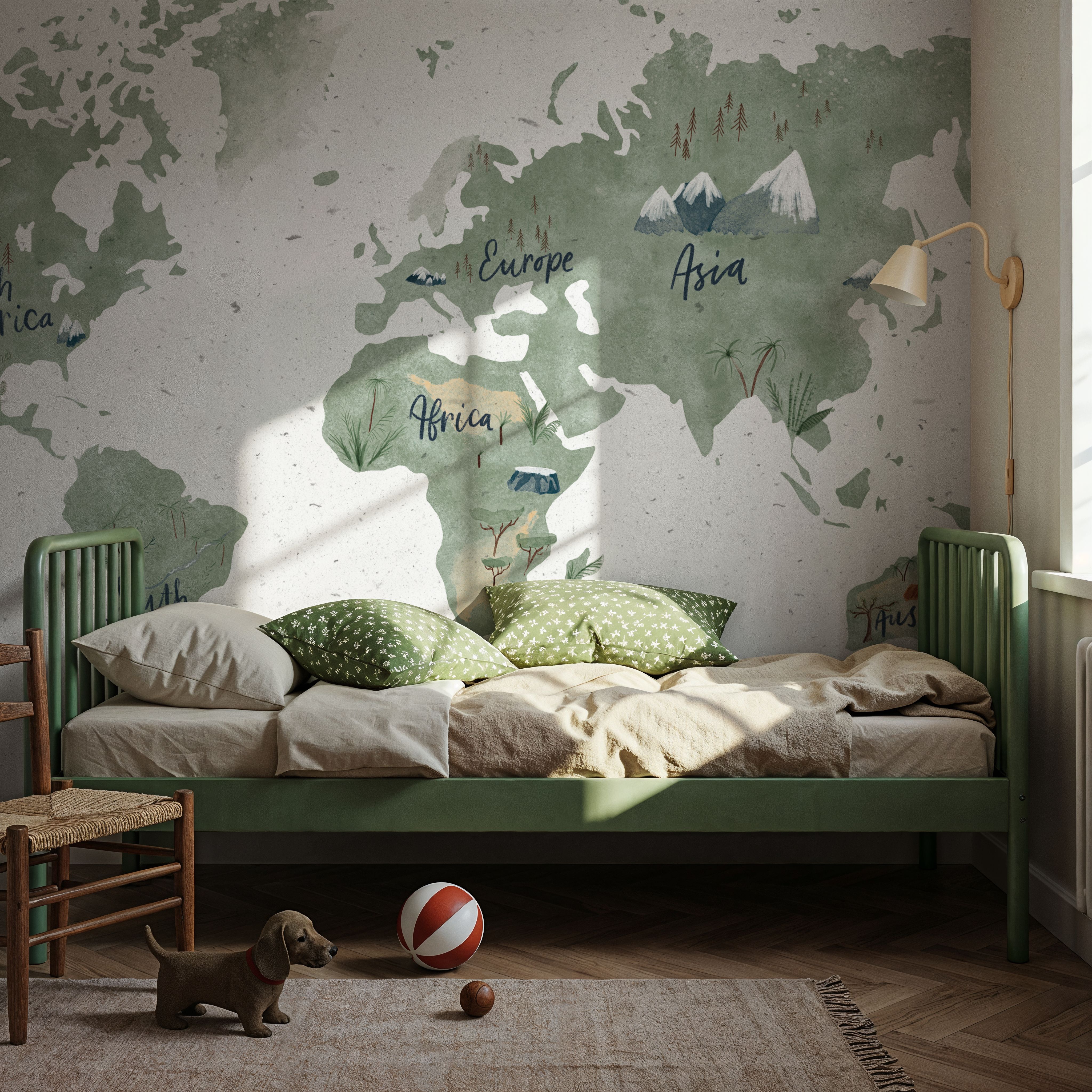Scandi Map White