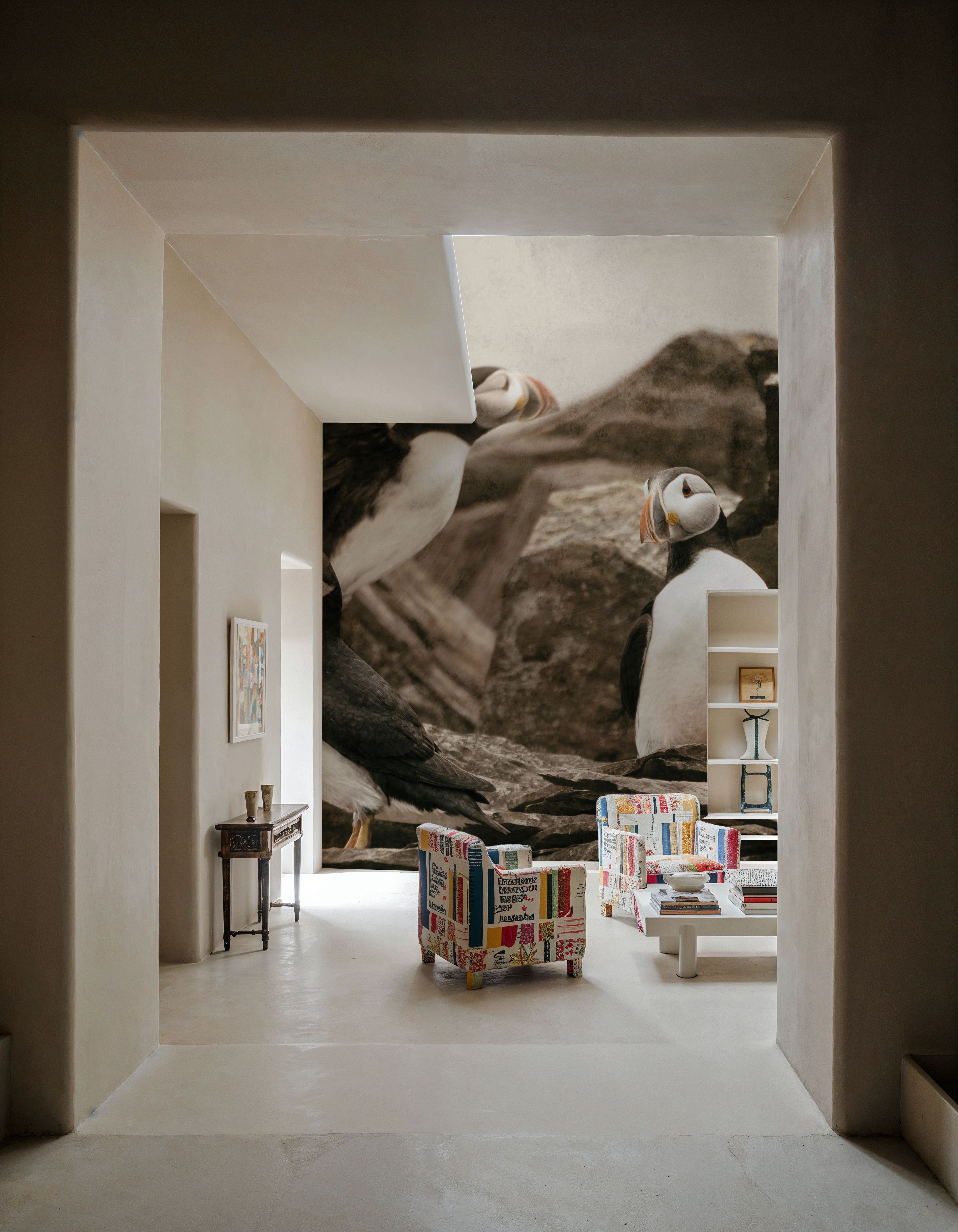 Atlantic Puffin Colony