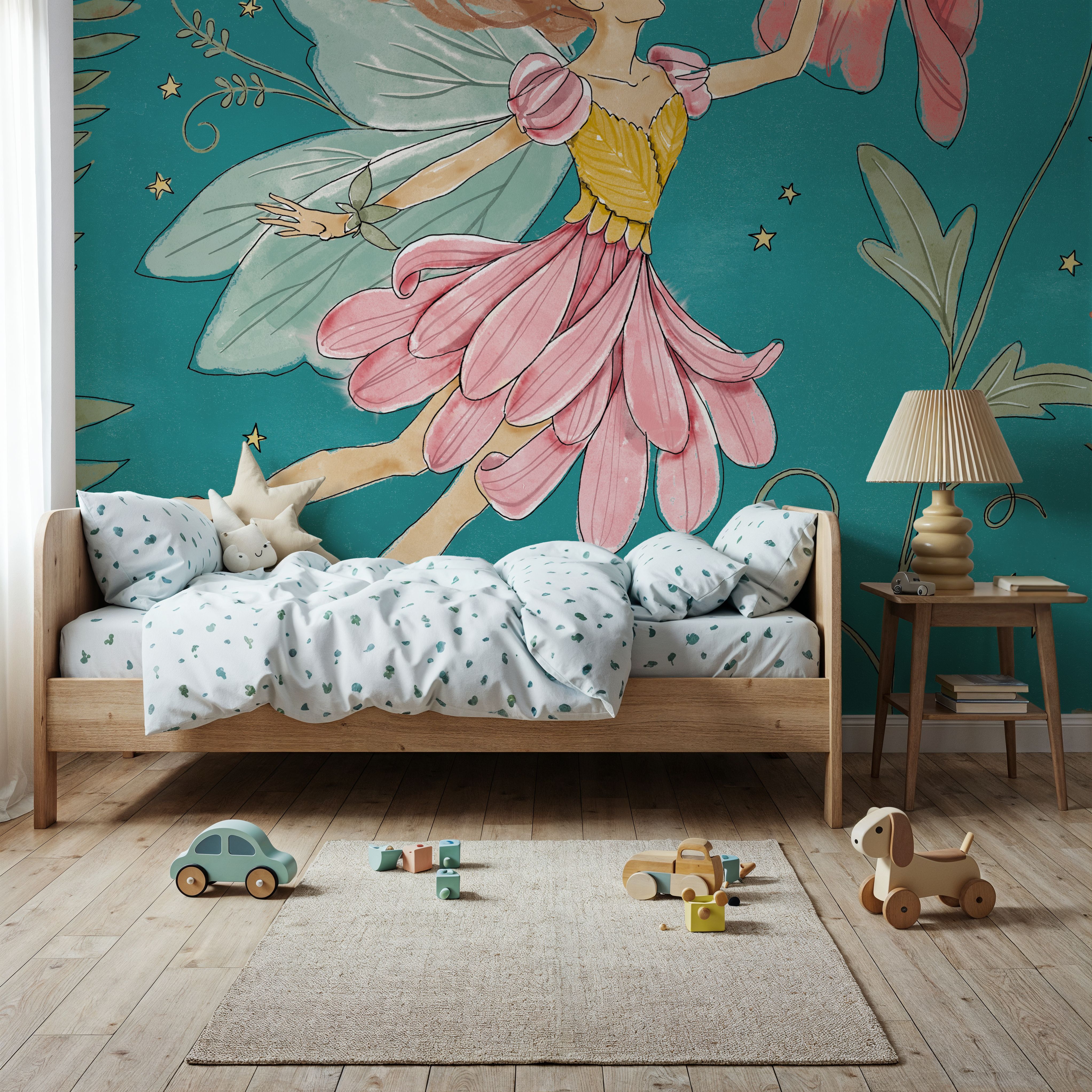 Garden Fairies V Blue