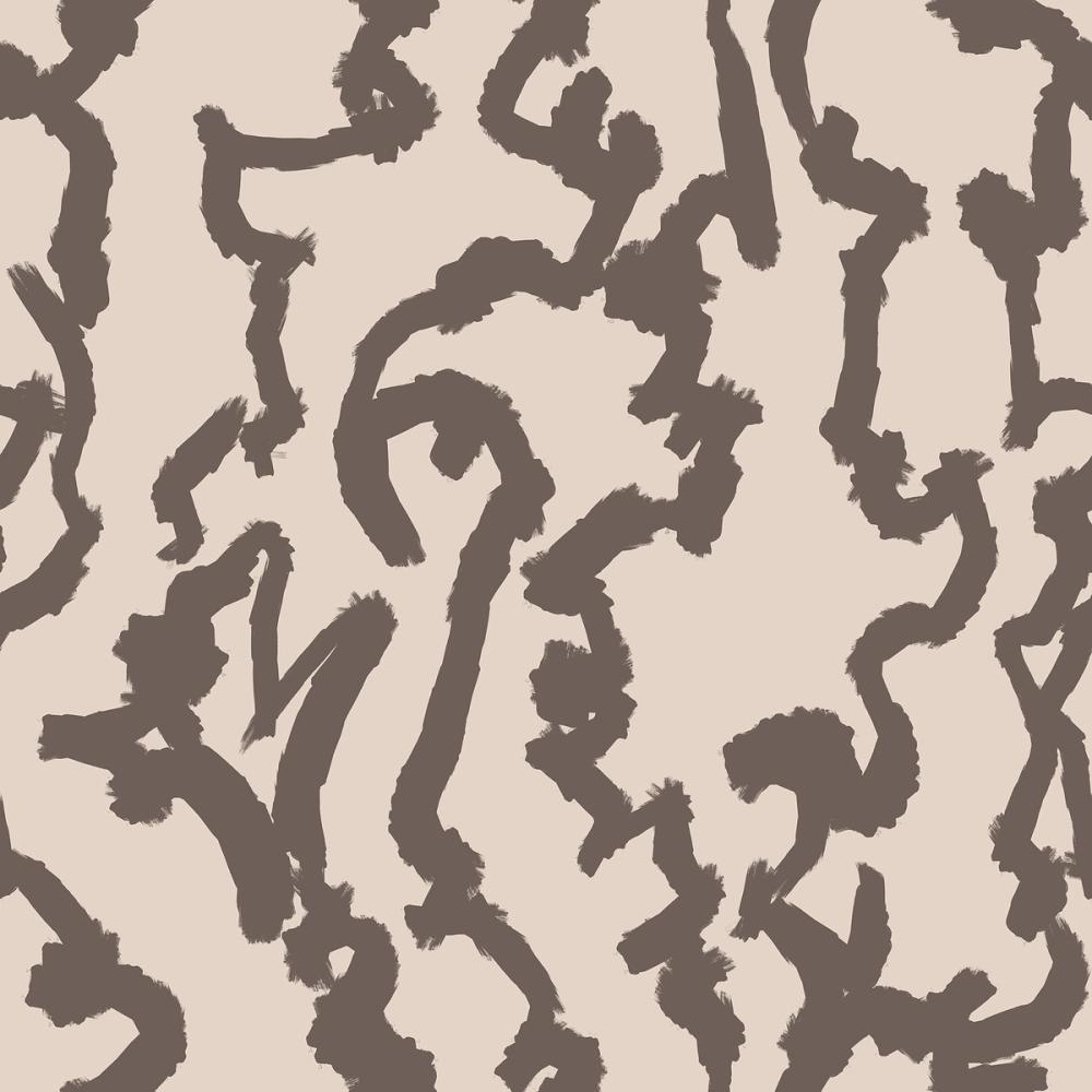 Ink Sribbles, Mauve