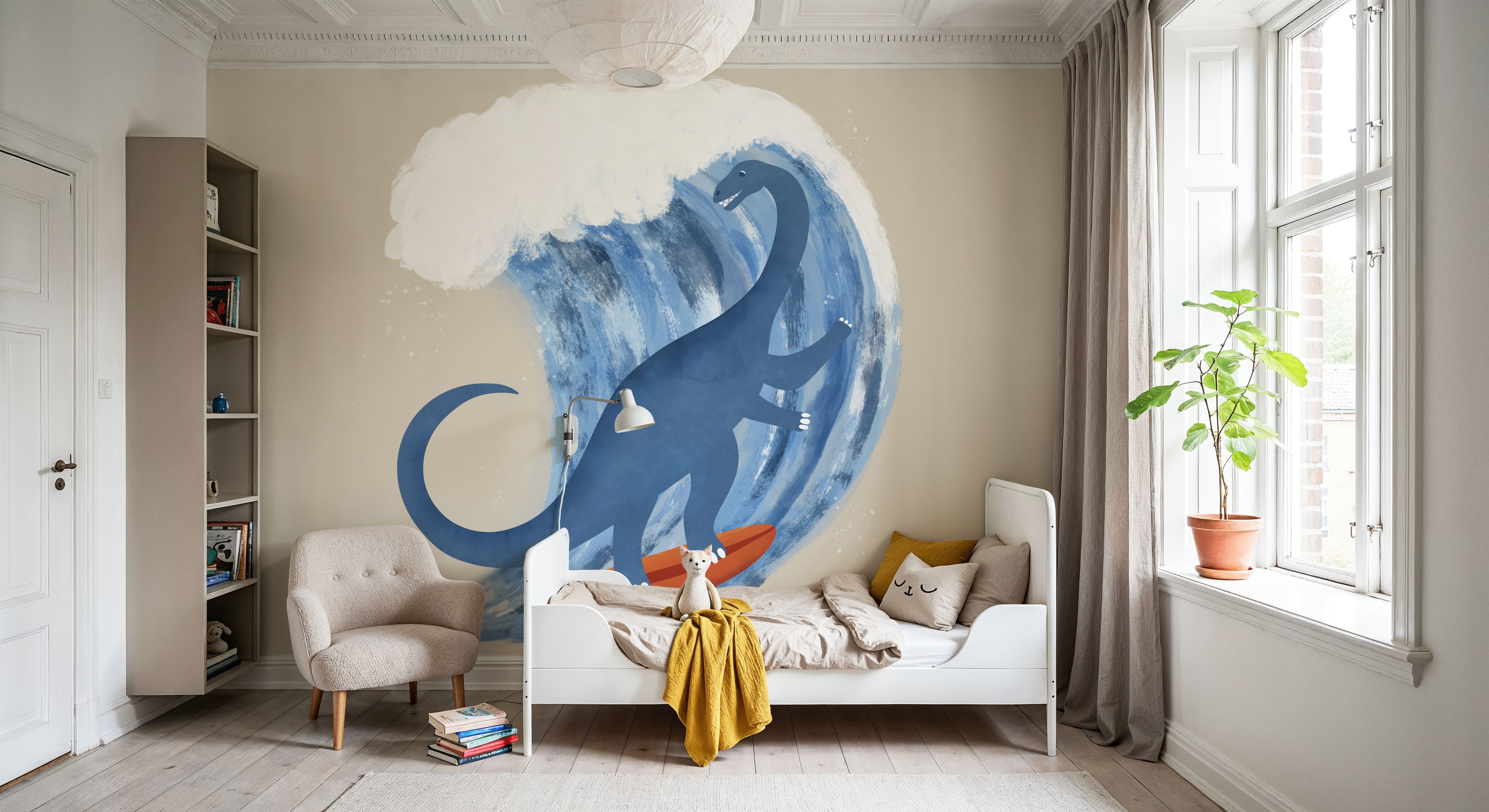 Surfing Brontosaurus
