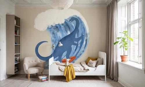 Surfing Brontosaurus