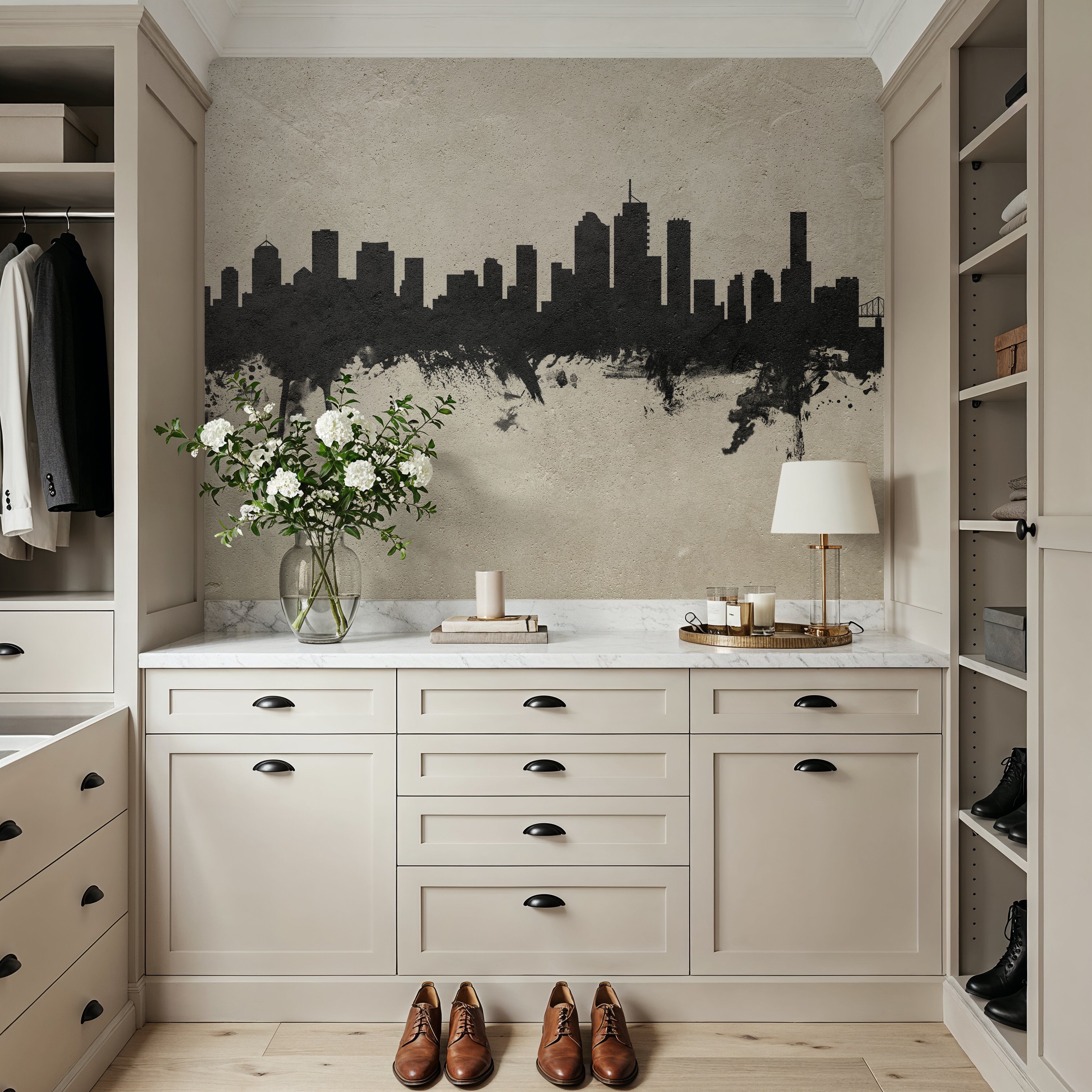 Brisbane Australia Skyline Concrete