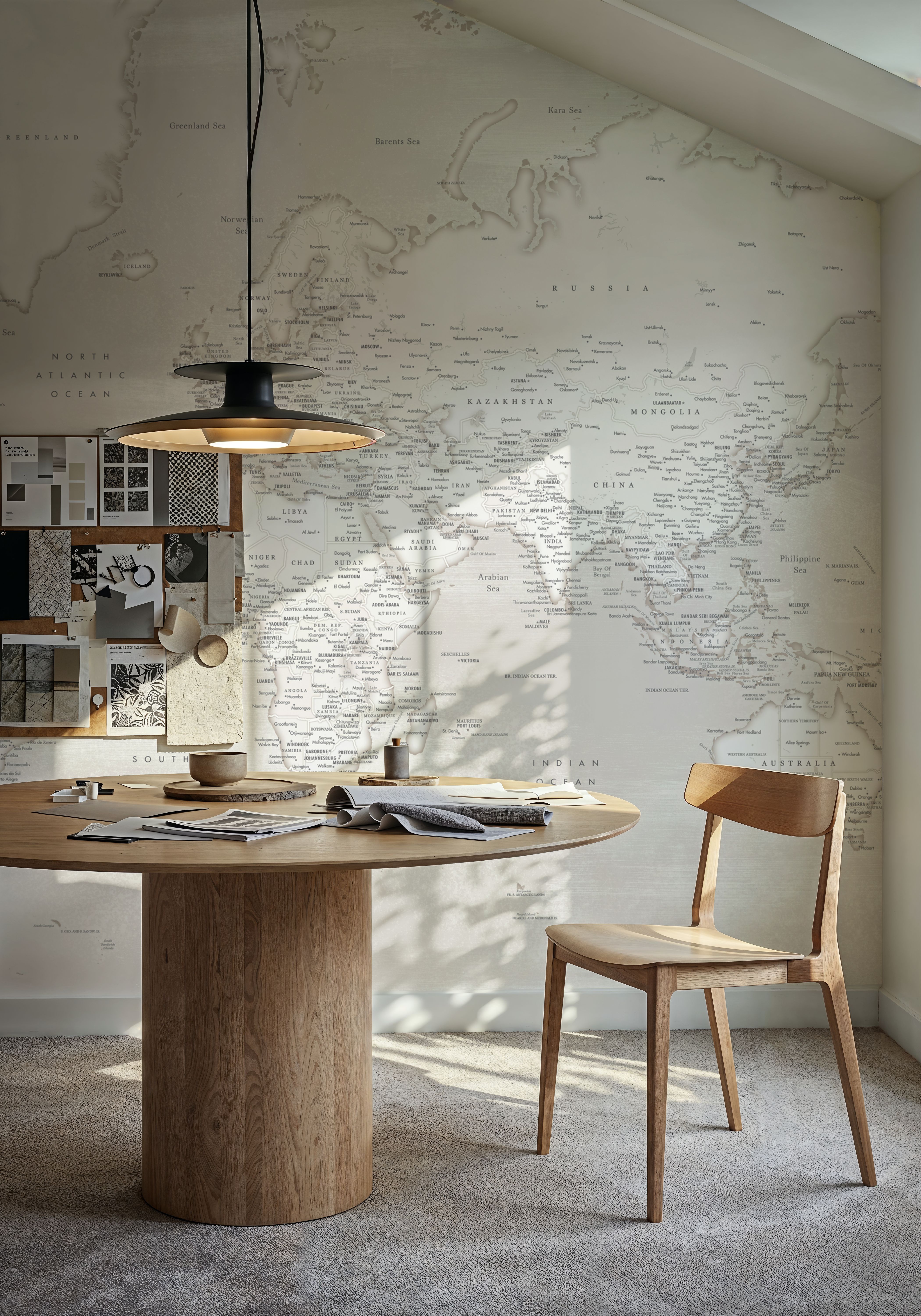 World Map Cities - Maeli Warm