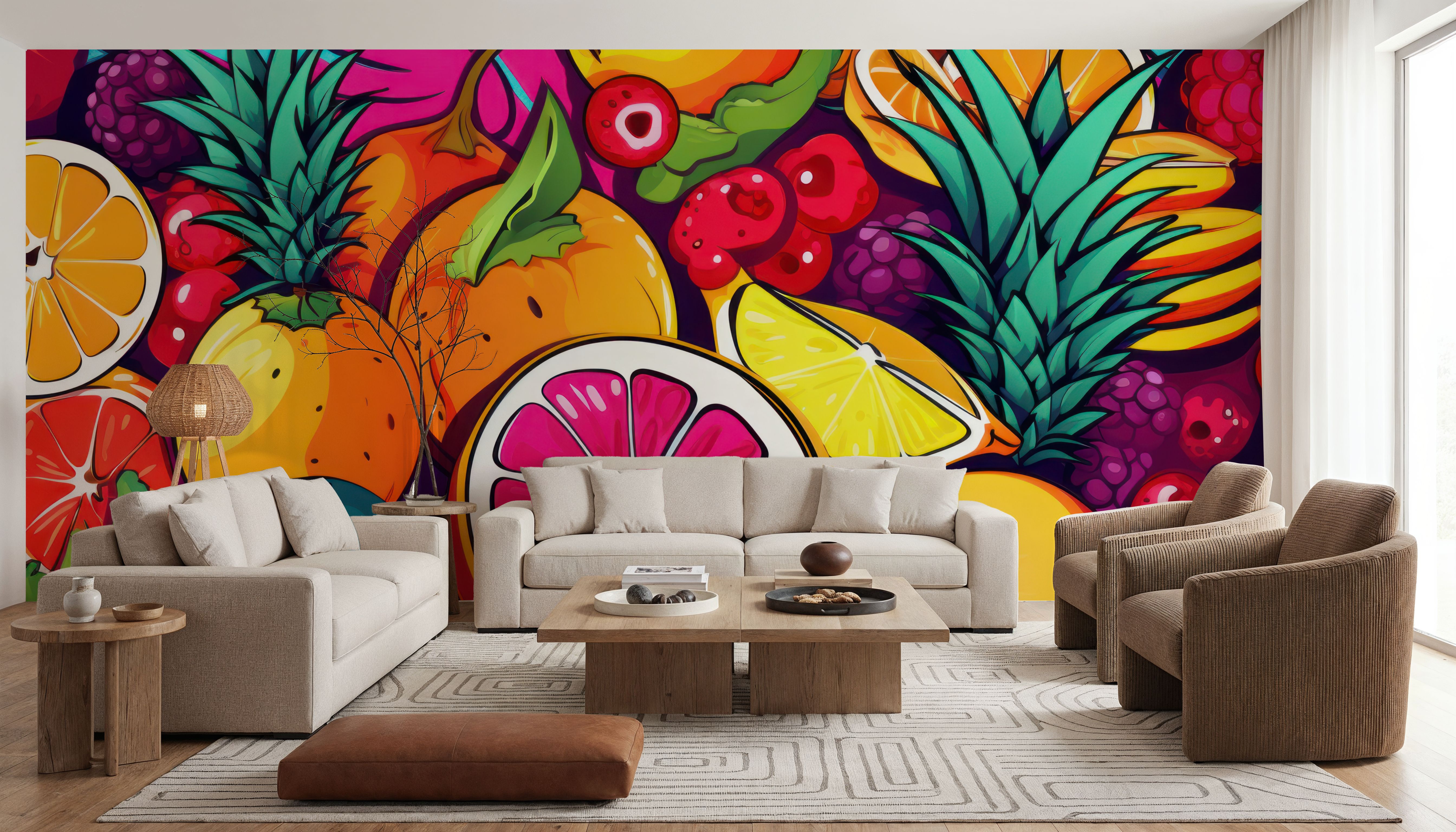 Fruits For Everyone, Wallpaper