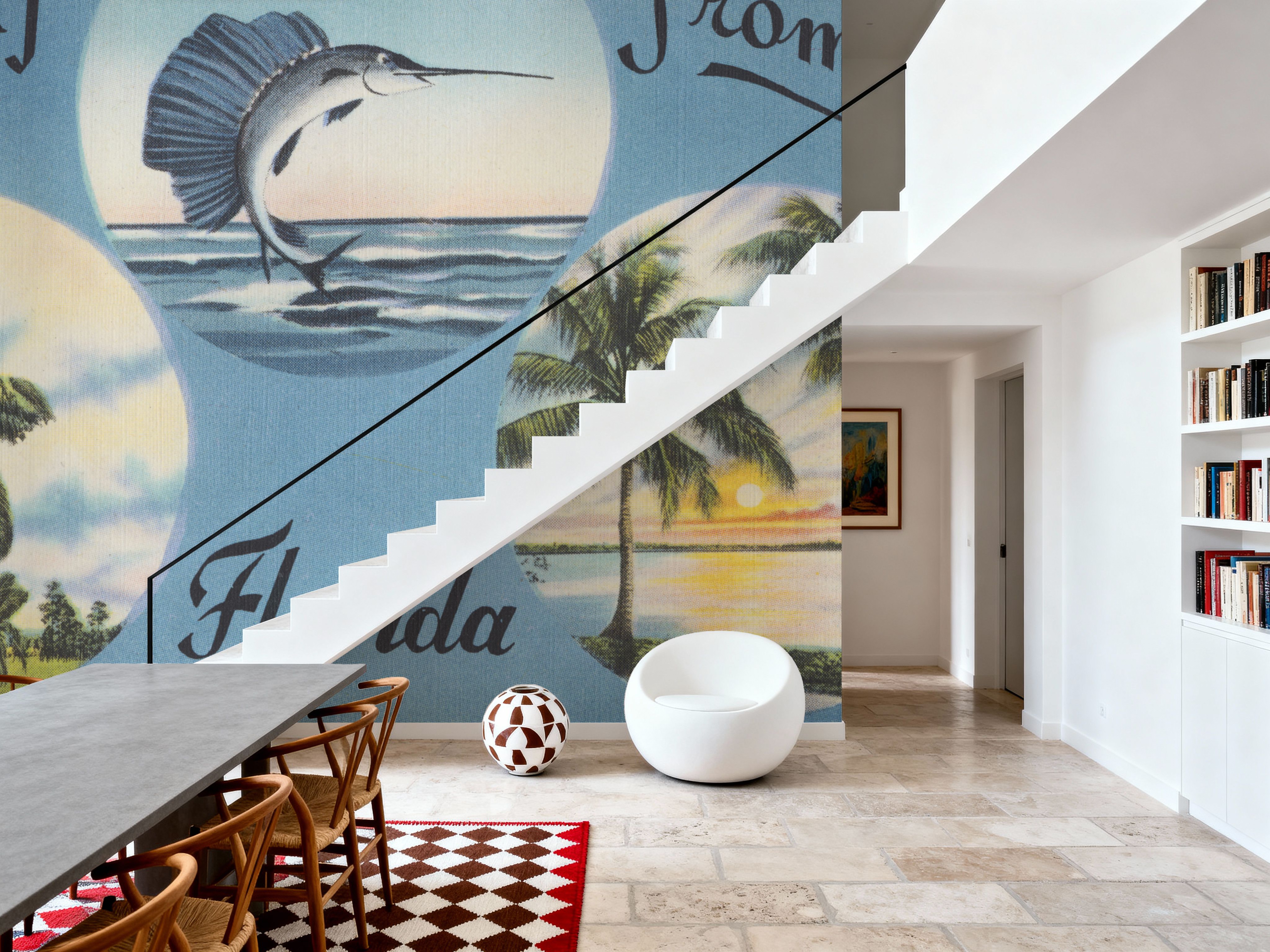 Greetings from Florida Wildlife - Screenprint Postcard