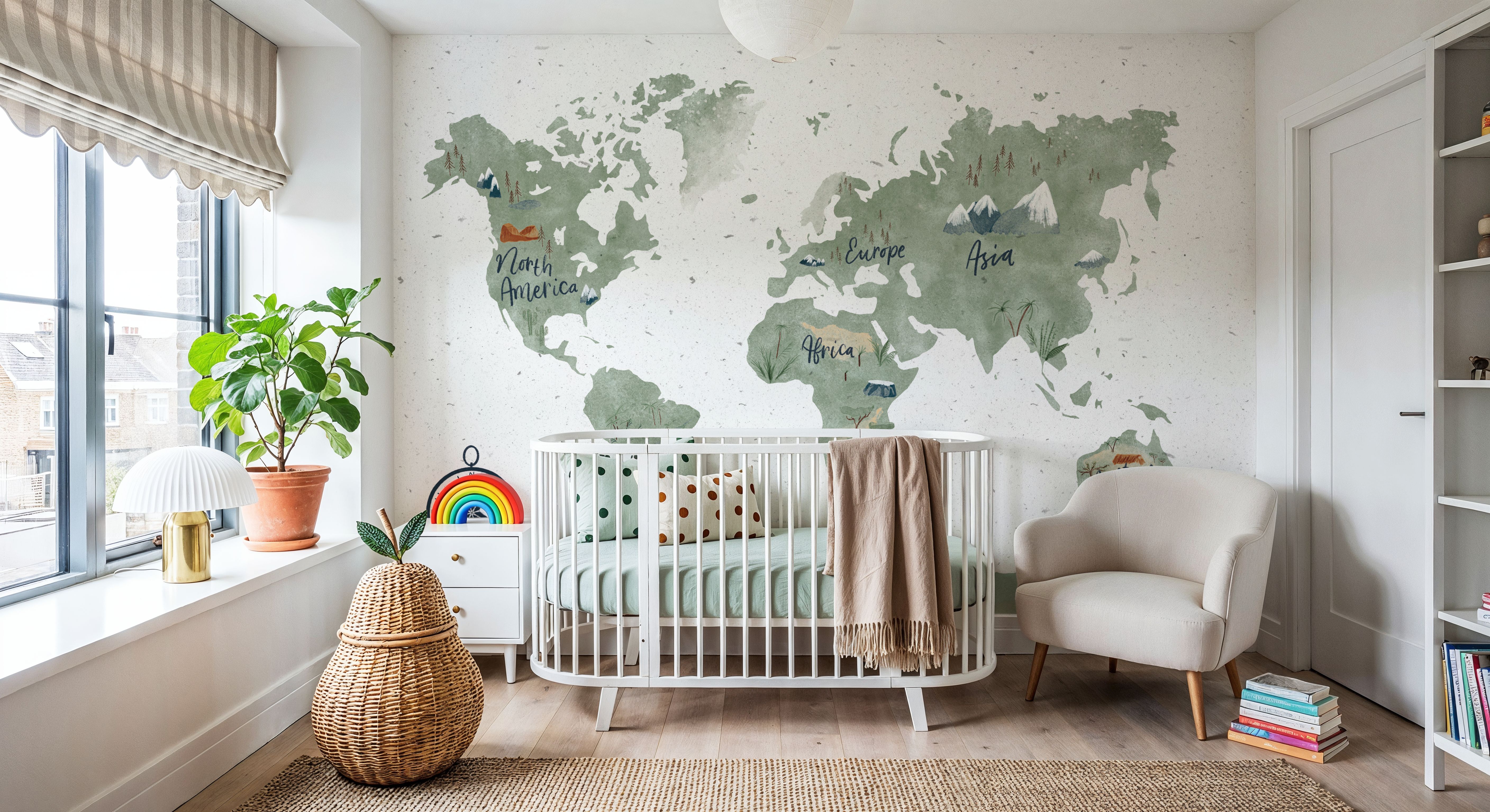 Scandi Map White