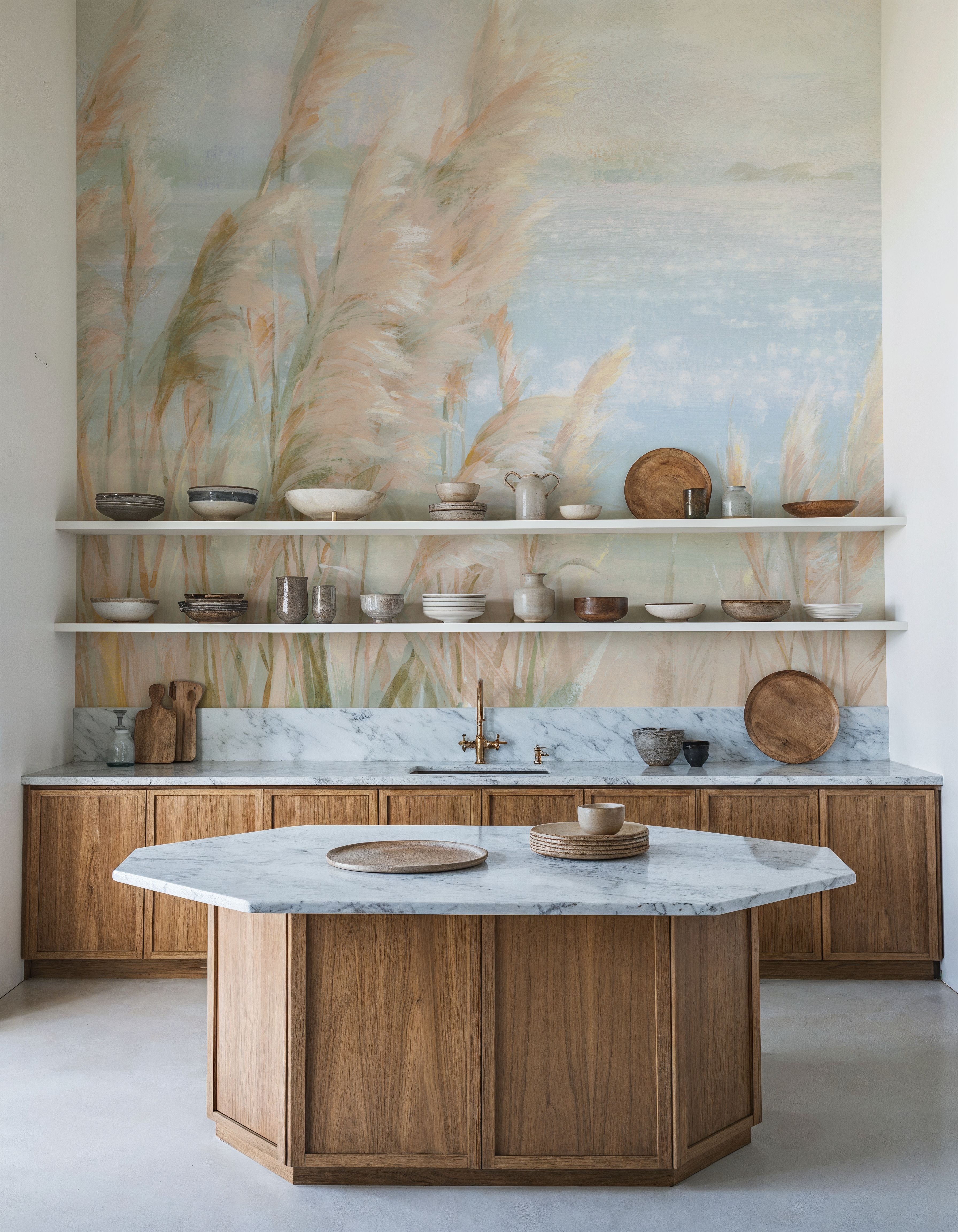 Seaside Pampas Grass Light