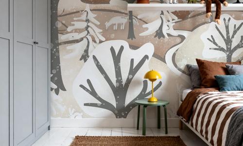 Frozen Forest, Beige