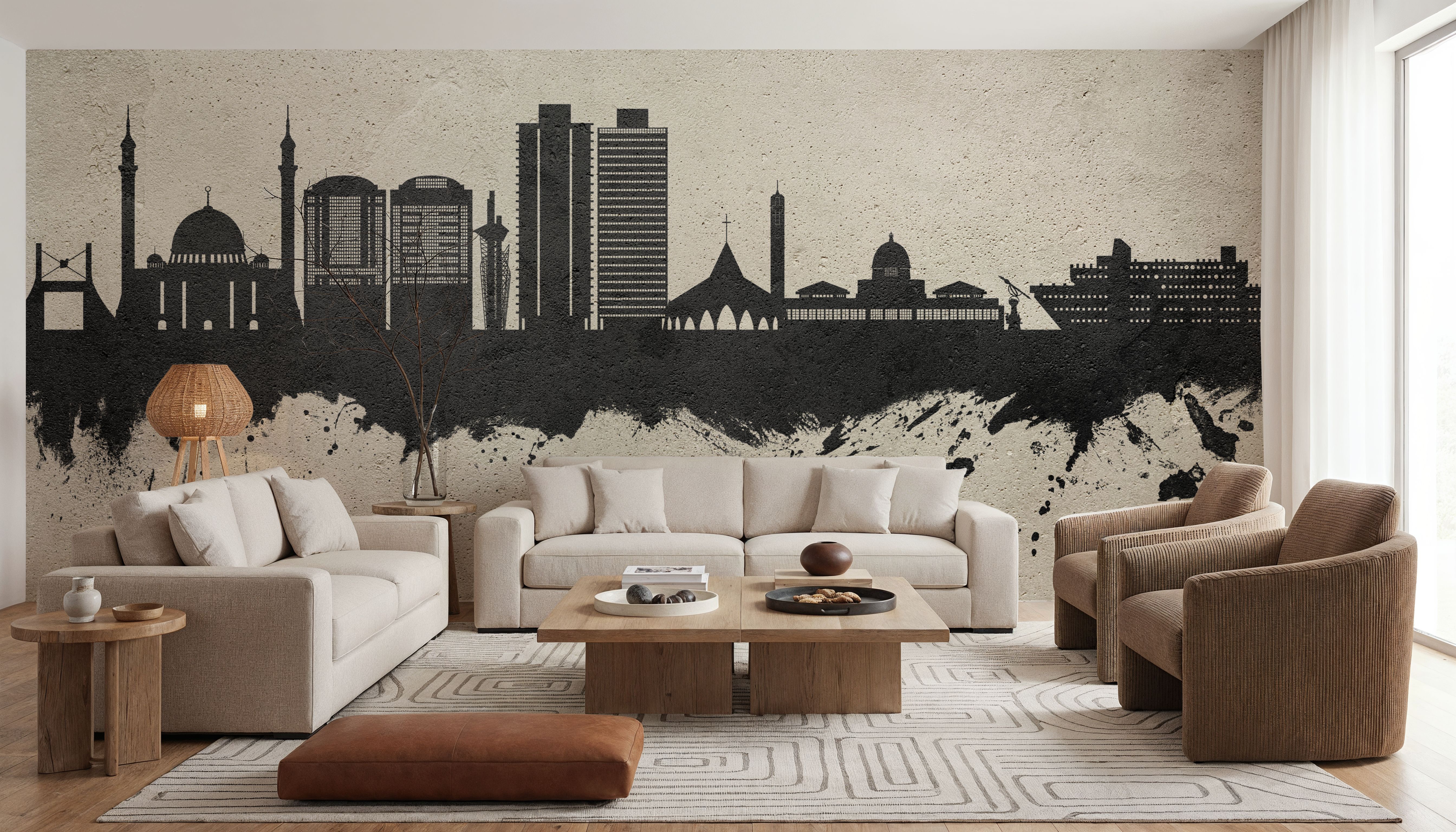 Abuja Nigeria Skyline Concrete