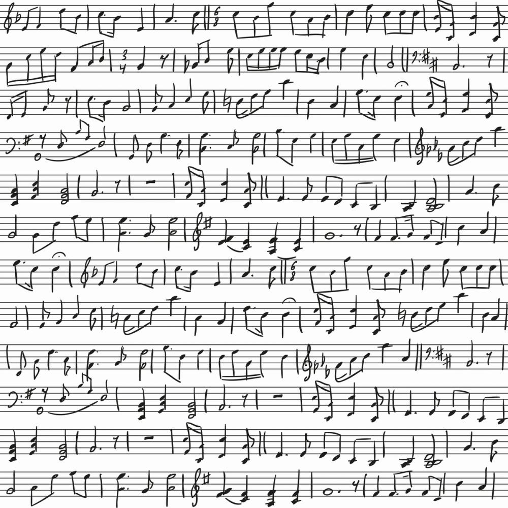 Notes On A Score, White