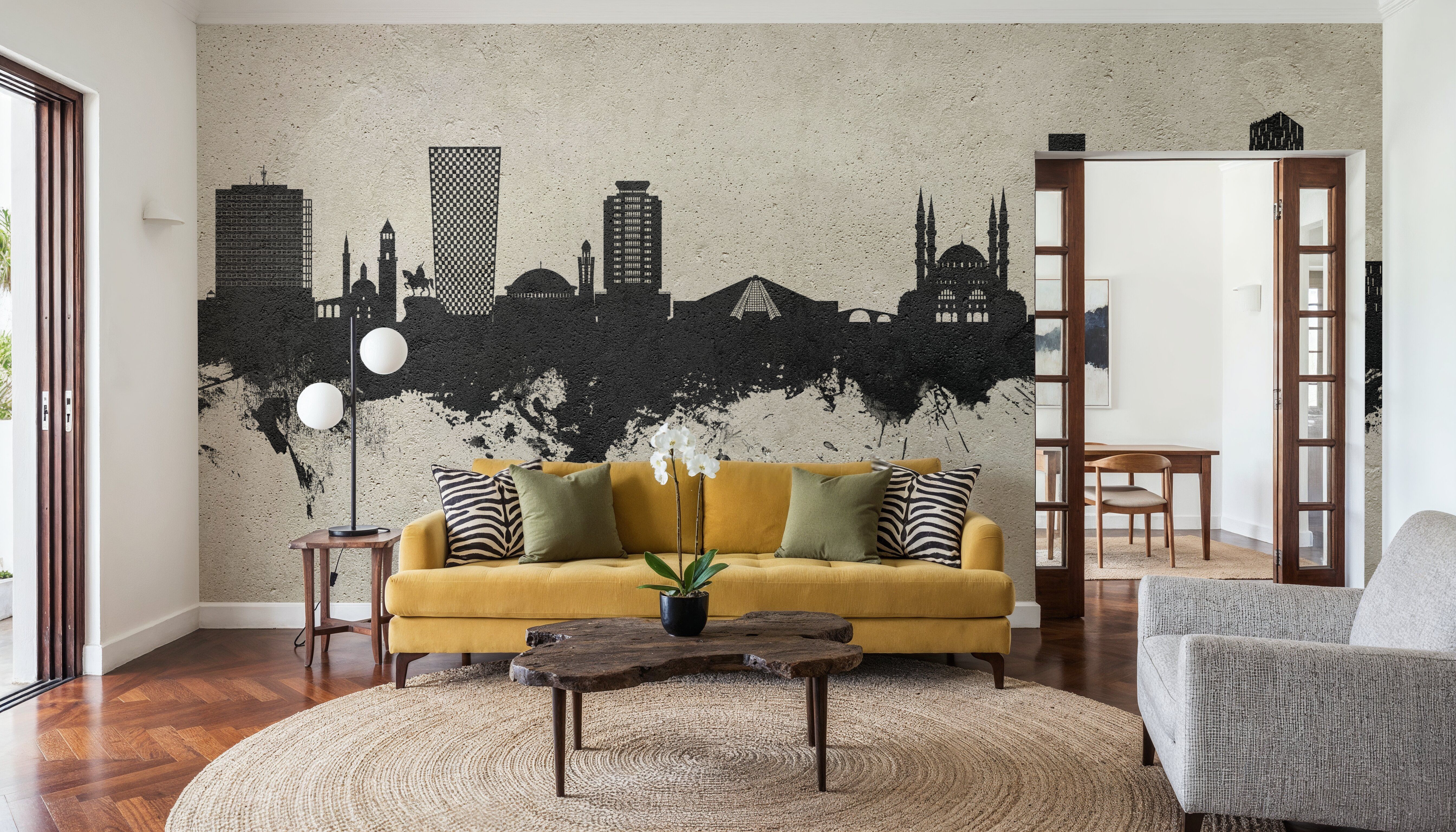 Tirana Skyline Concrete