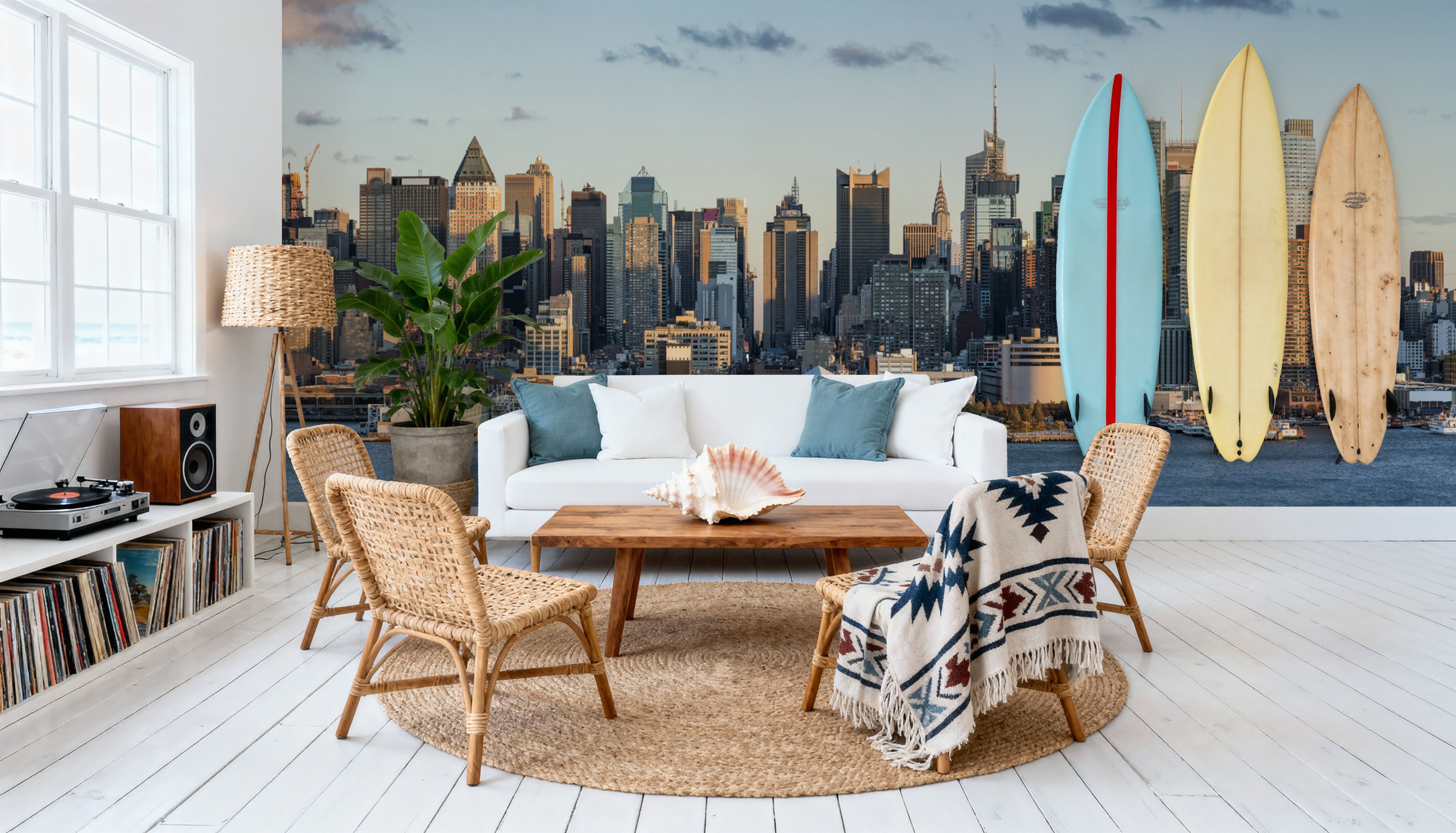 Manhattan along the Hudson