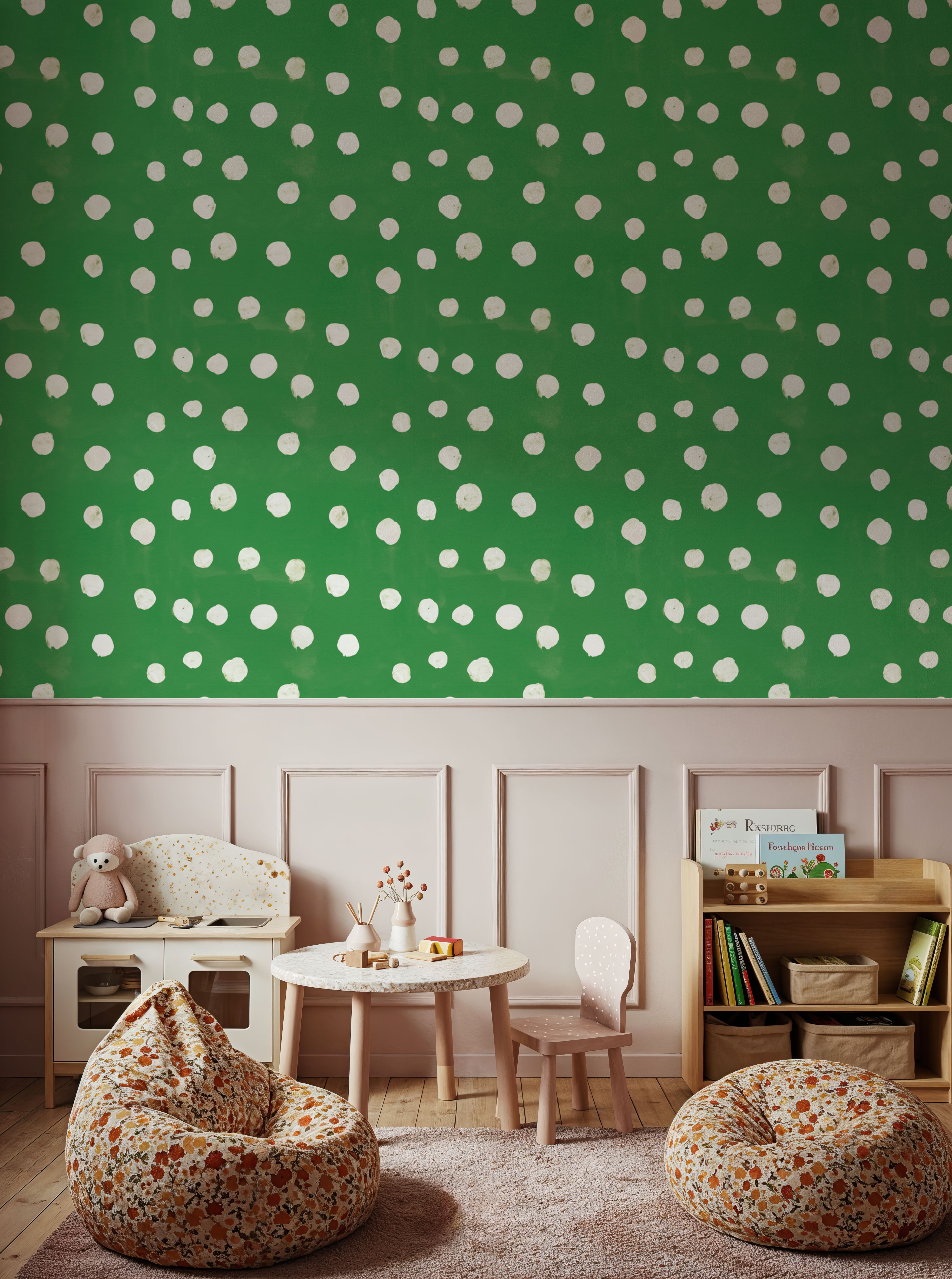 Mellow Dots Green