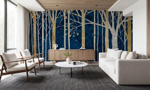 In Springtime Indigo