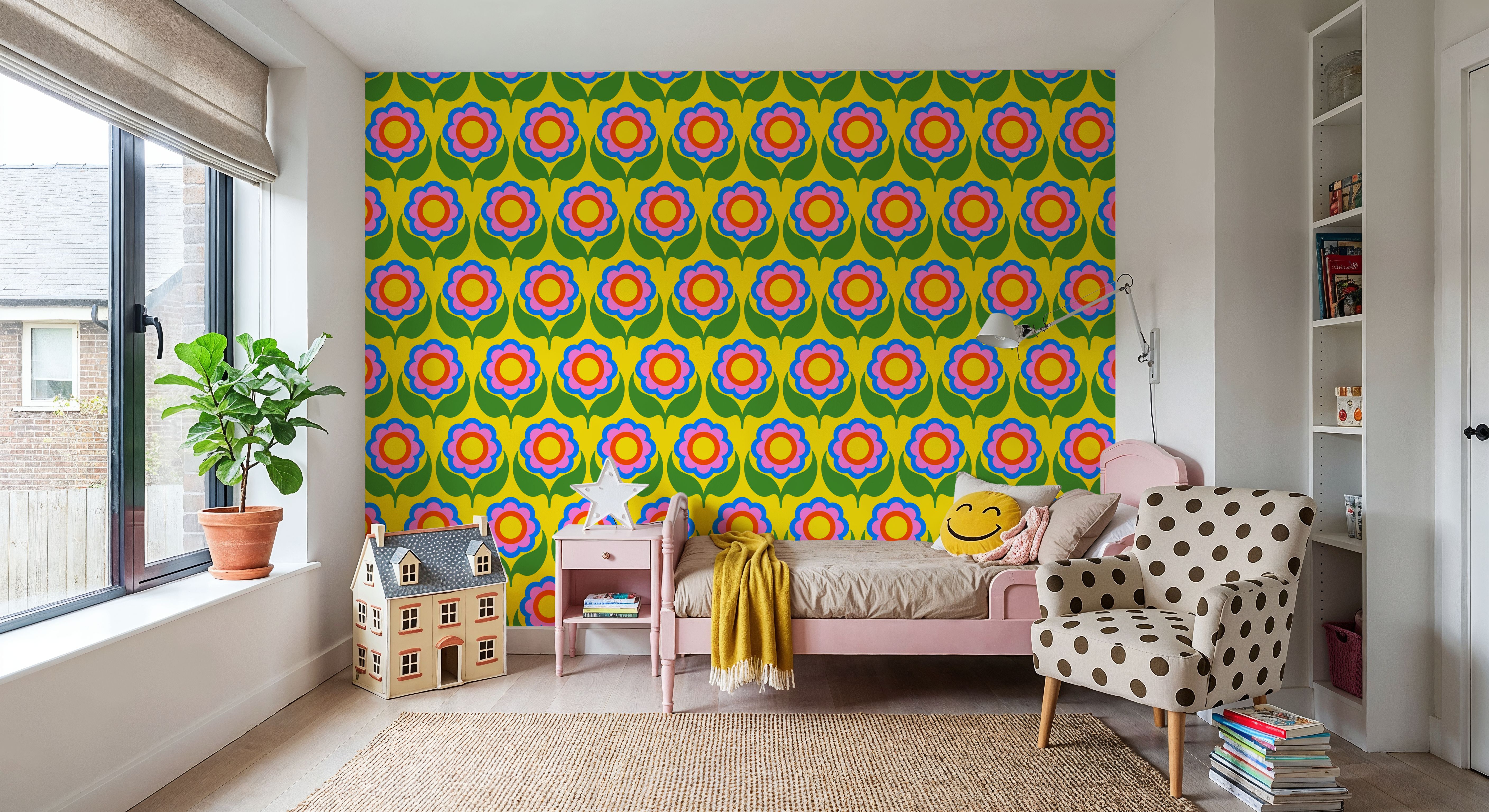 70's Fun Flowers, Pop