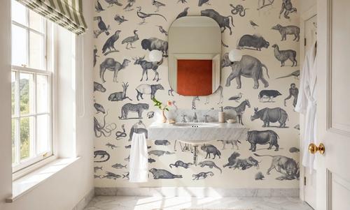 Vintage Animals, Soft Grey