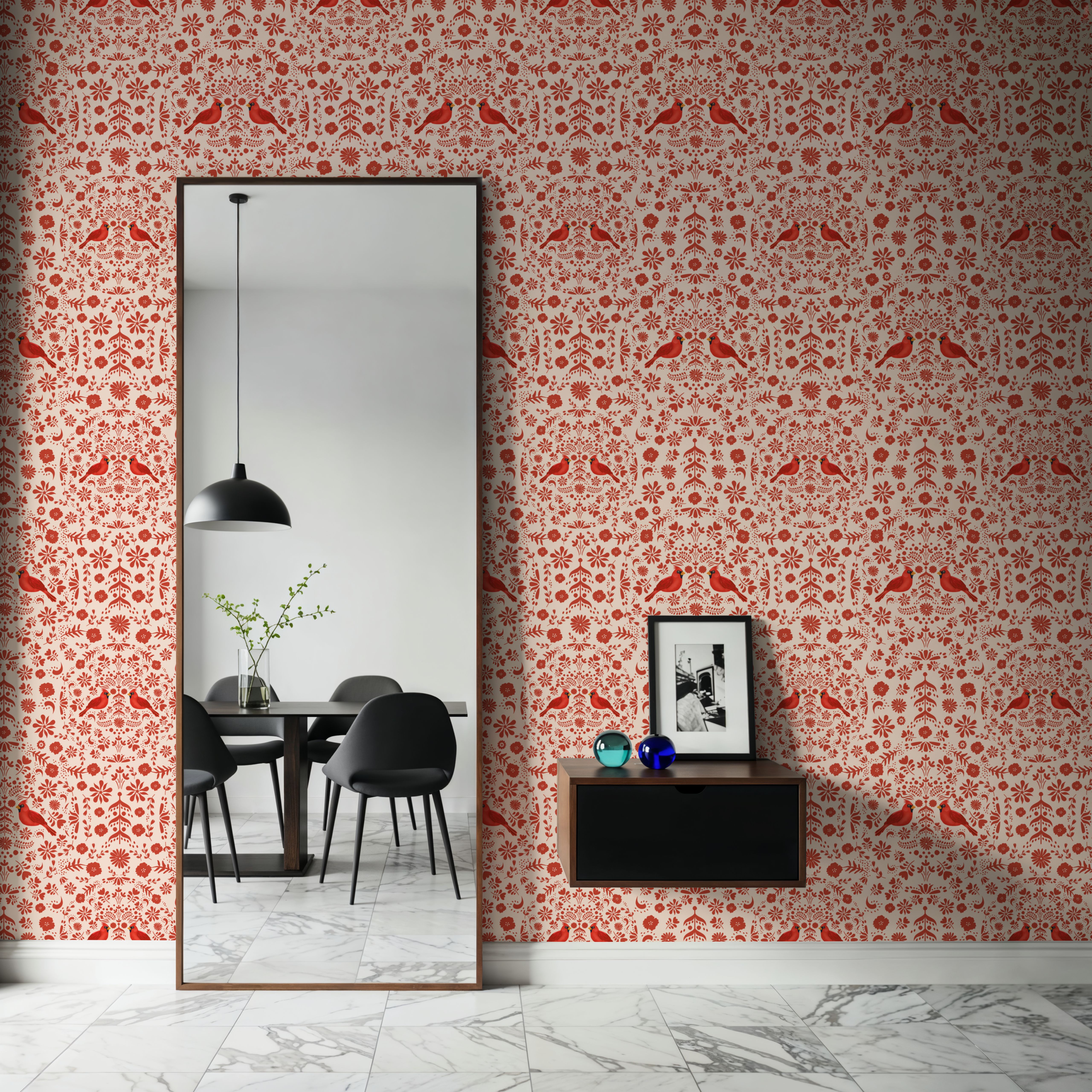 Cardinal Christmas, Red