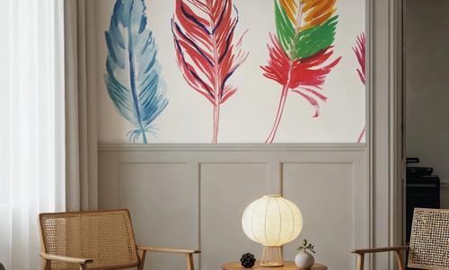 Rainbow Feathers IV