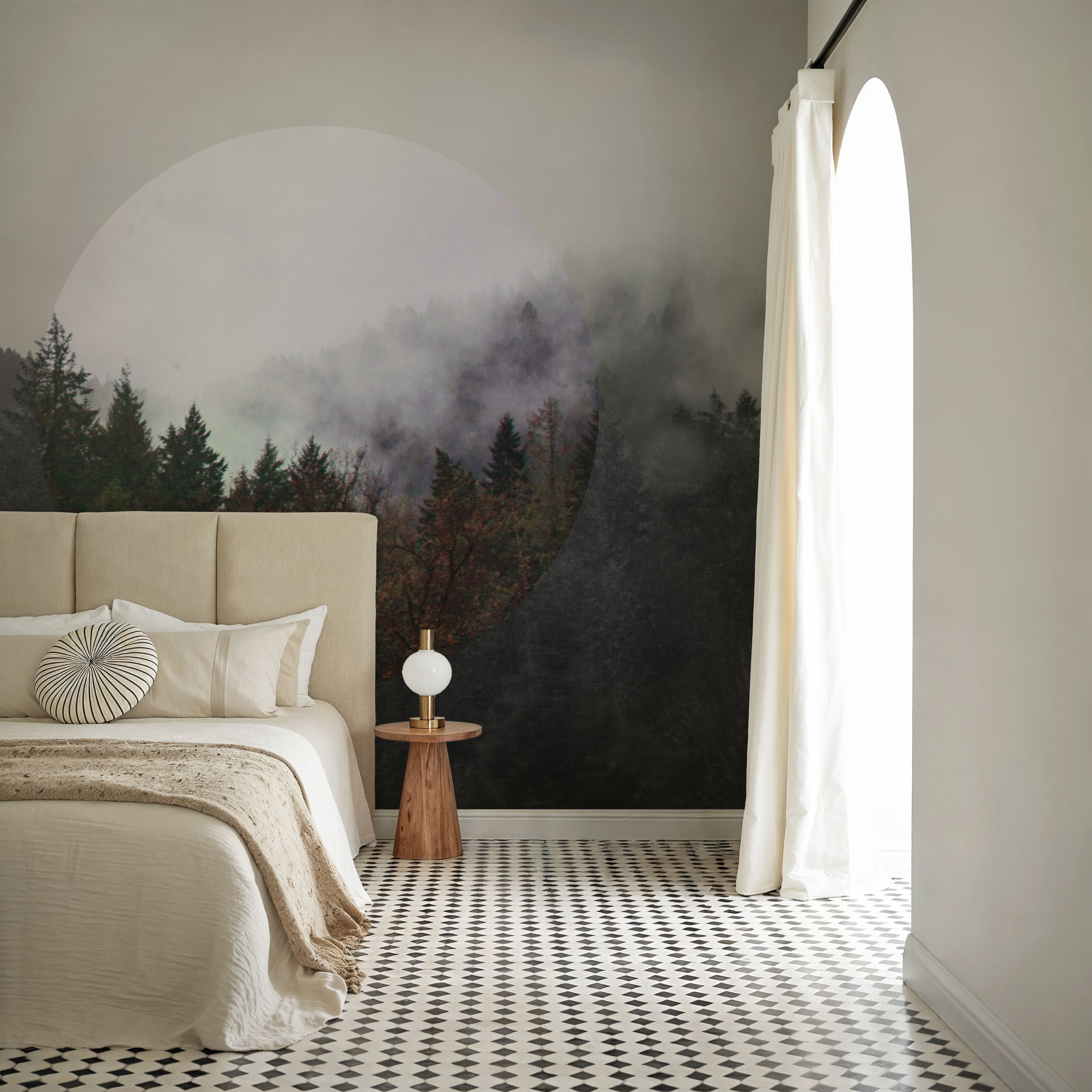Wall Mural - Bold Adventures II - Forest Landscapes mural wallpaper - Dining Room - Wallism US - Premium, Textured or Peel & Stick