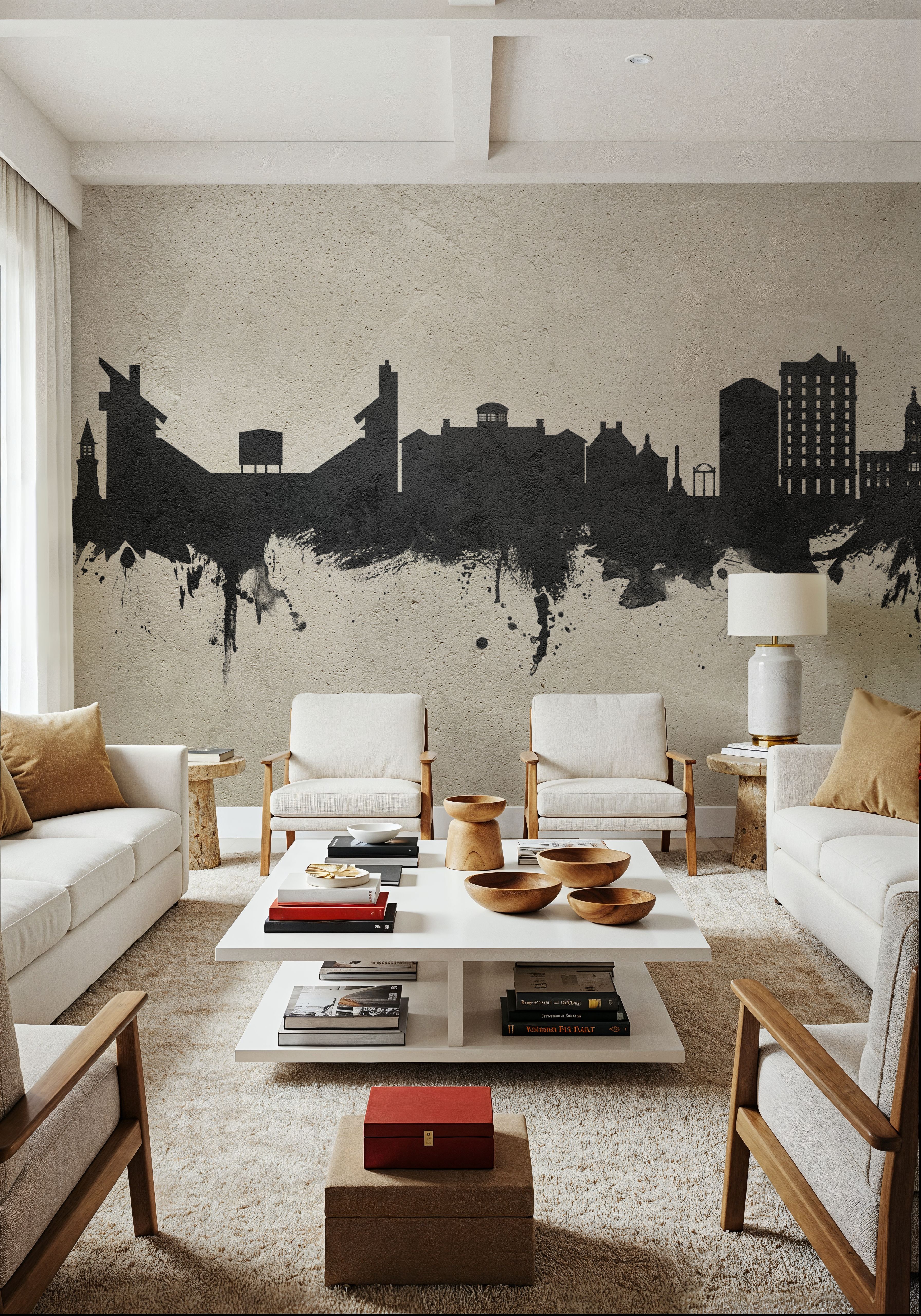 Athens Georgia Skyline Concrete