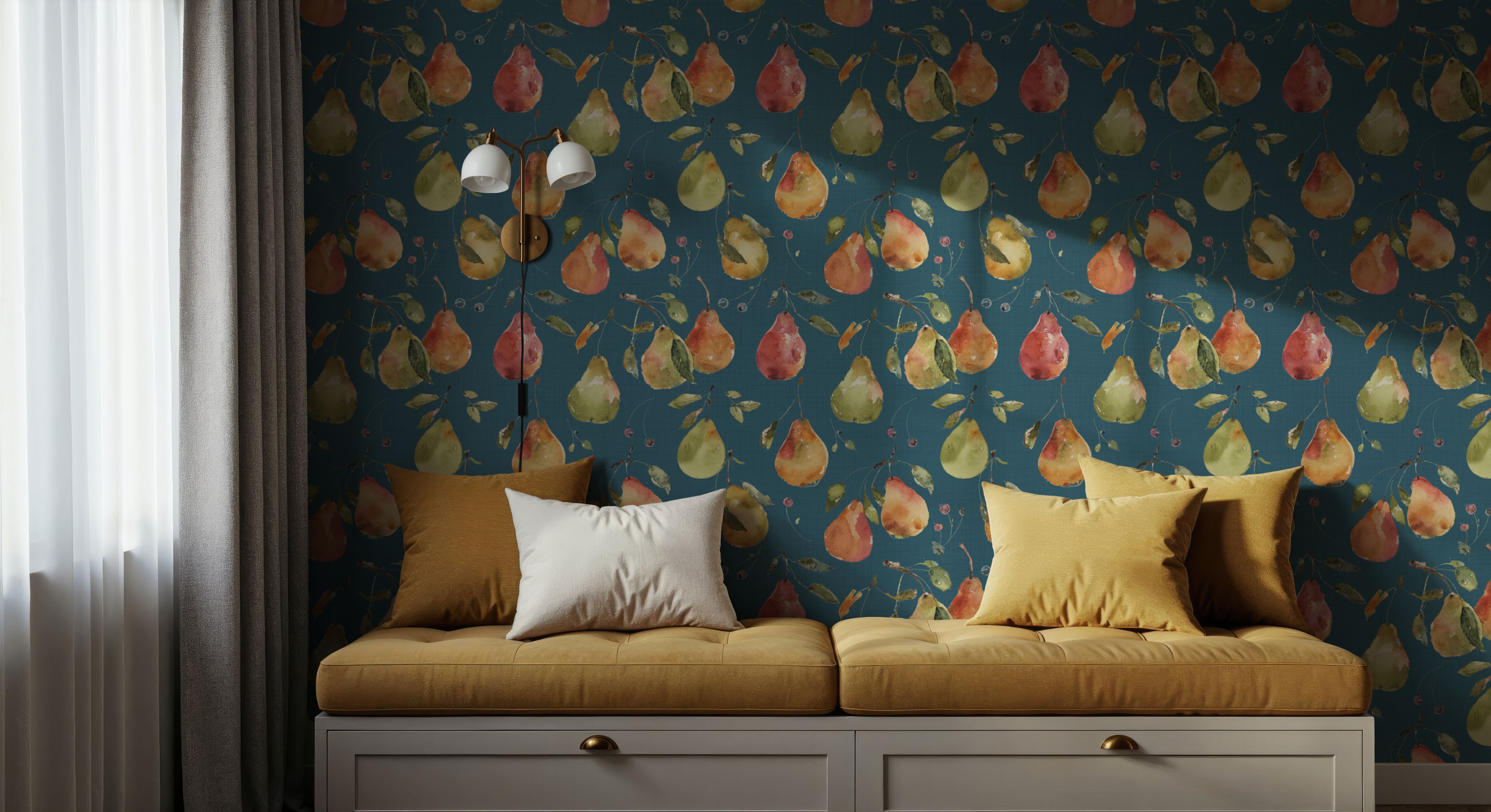 Time to Share Pears Blue