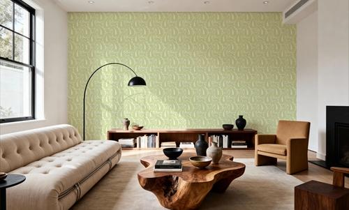 Botanical Paisley, Charteruse