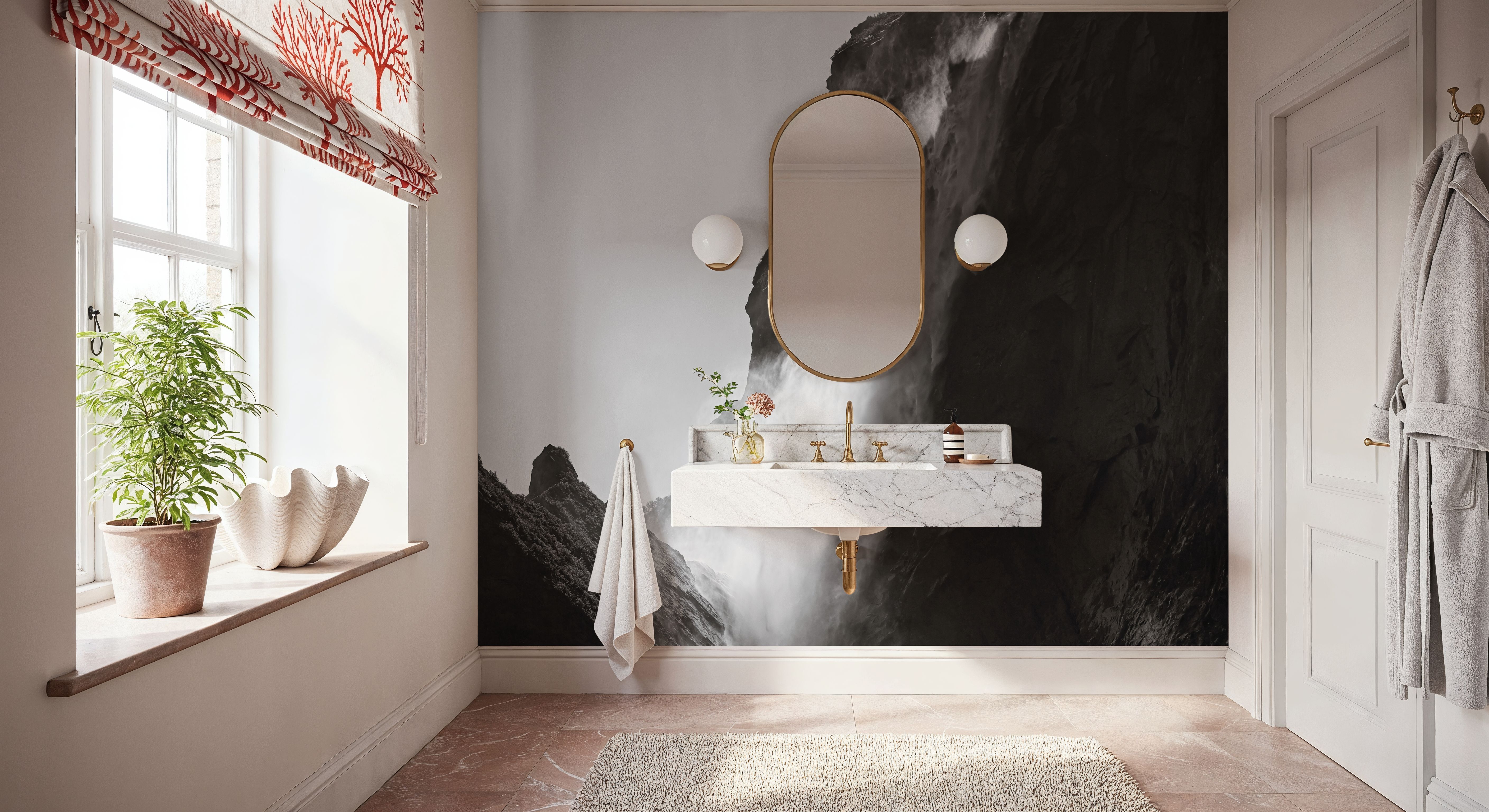 Western Brook Pond Waterfall