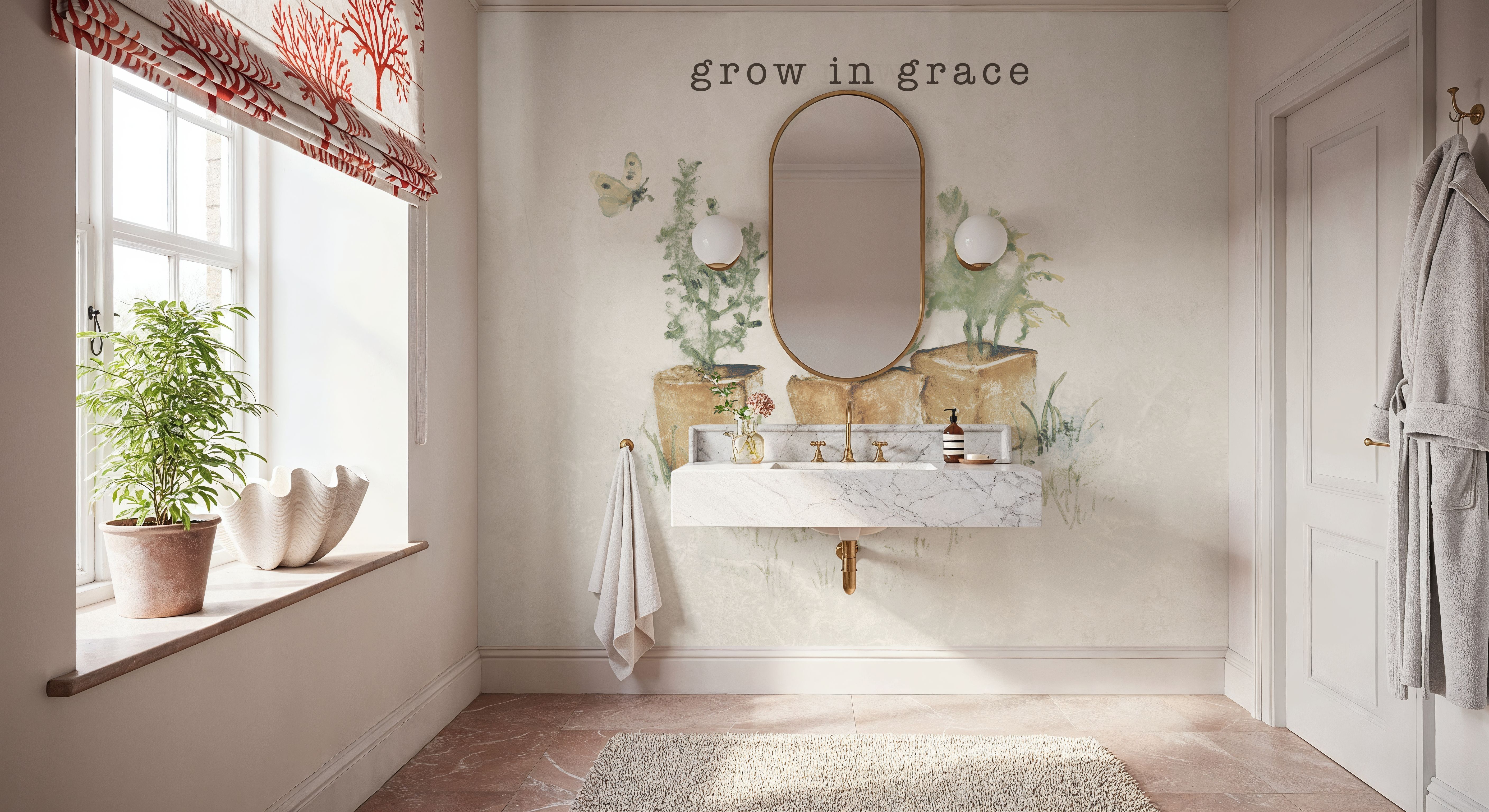 Garden Plants Grace, Wallpaper