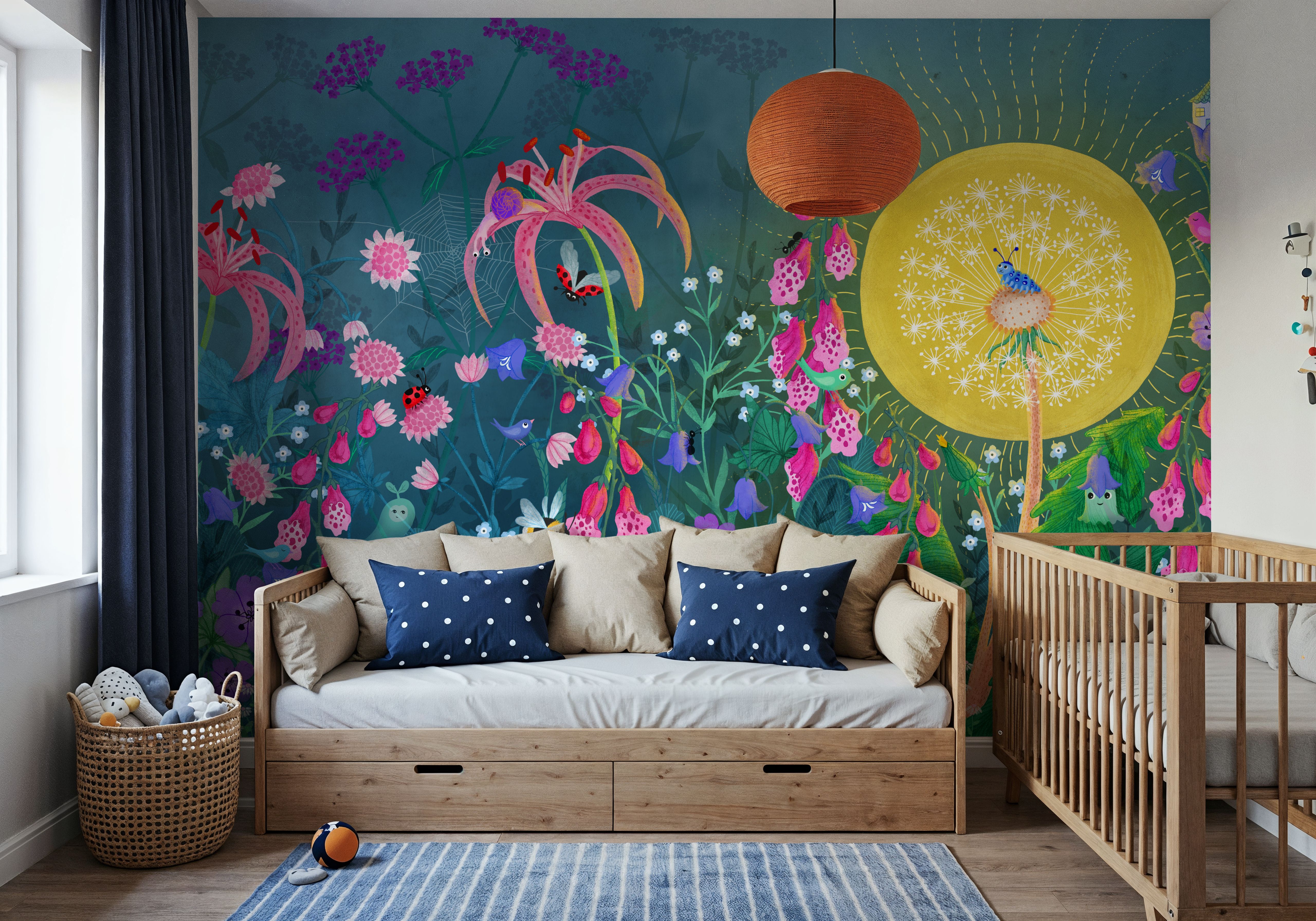 The Playful Garden, Wallpaper