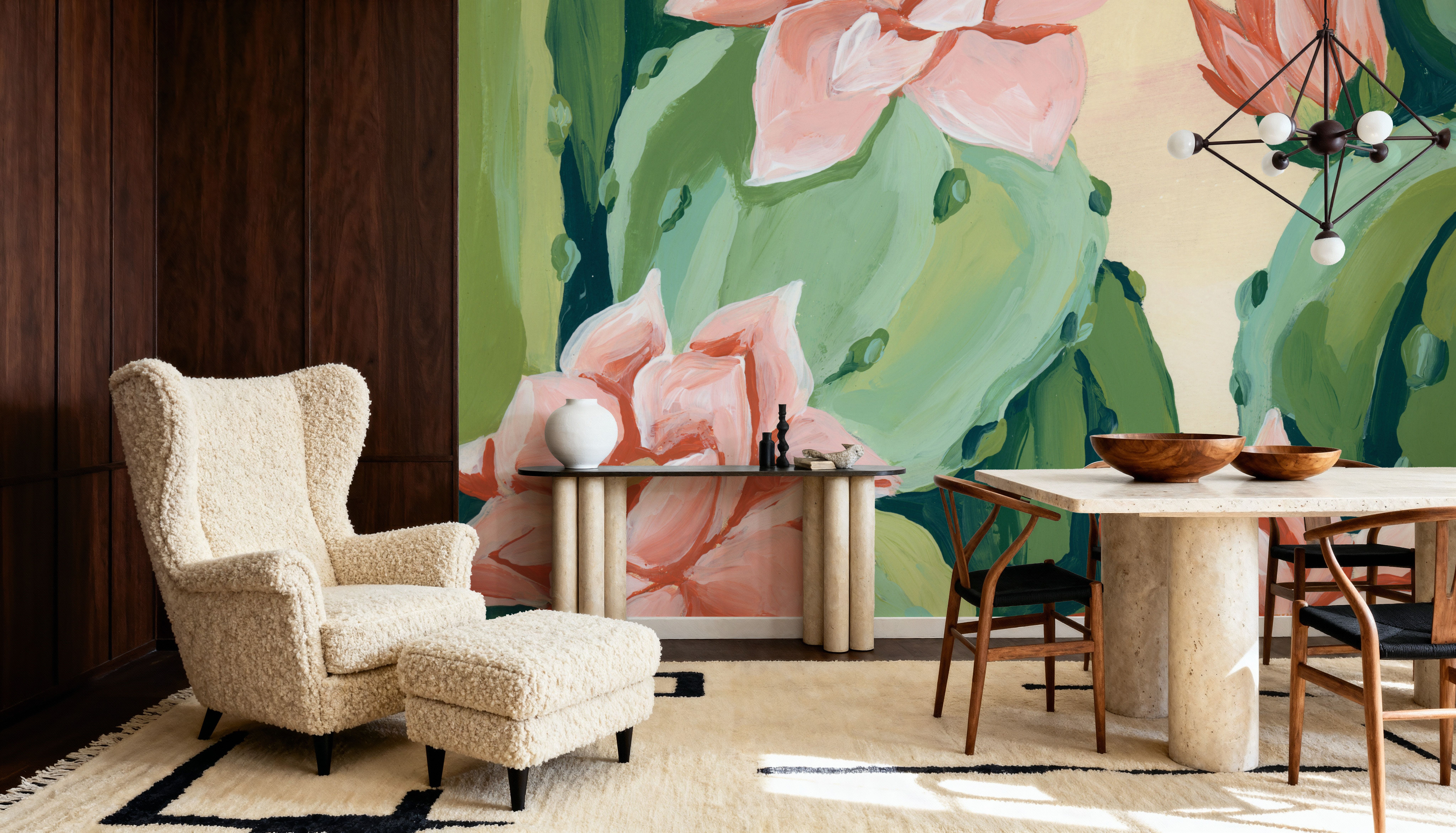 Desert Blooms I, Papel de parede