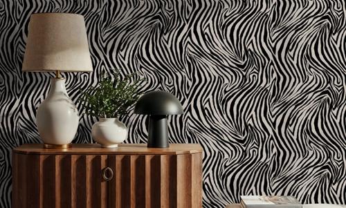 A Stripe of Zebra, Grey