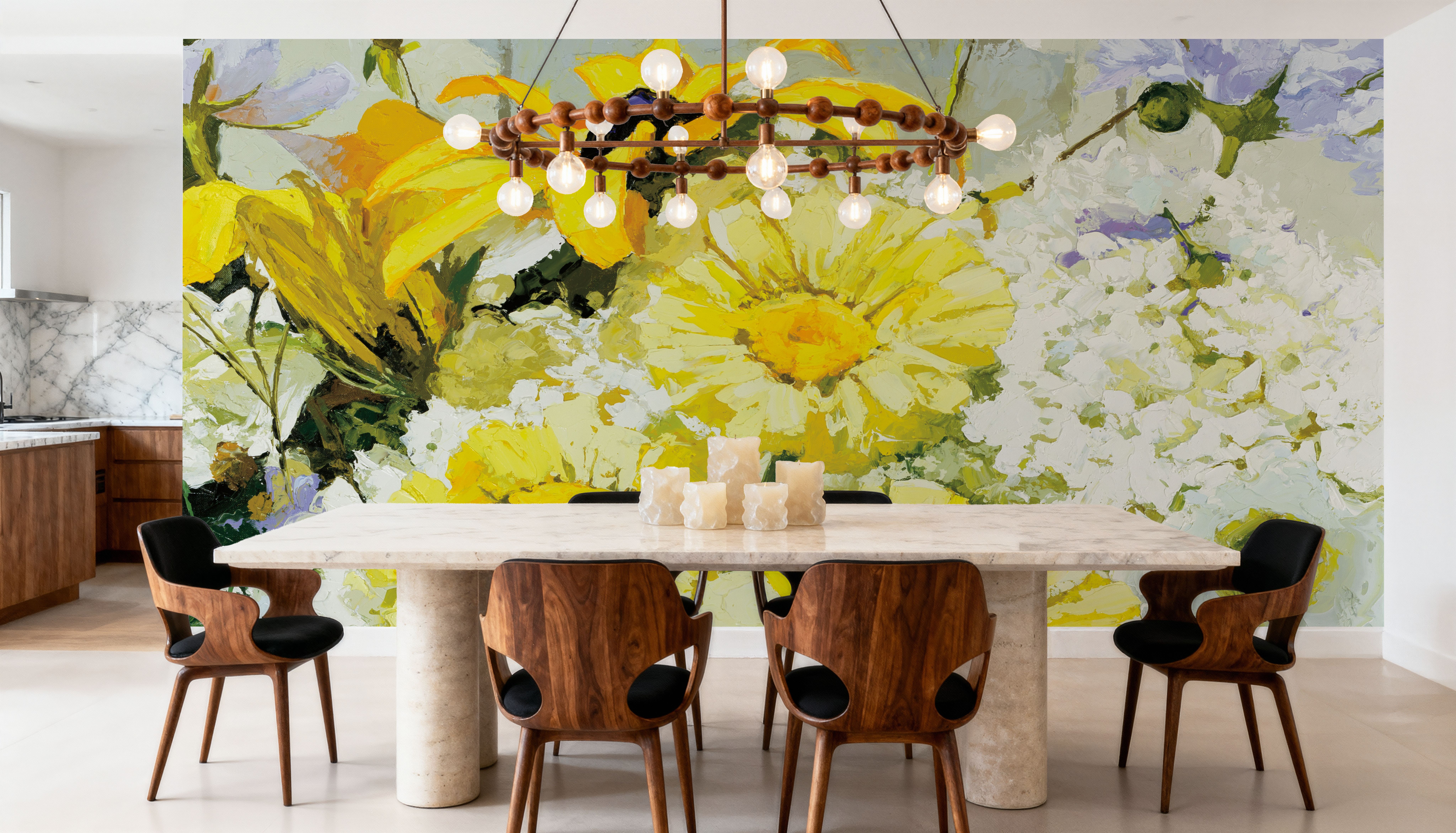 Cottage Susans and Daisies